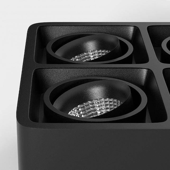 Solara Projecteur Encastré Jumeau LED Angulaire Minimaliste - Neutralighting