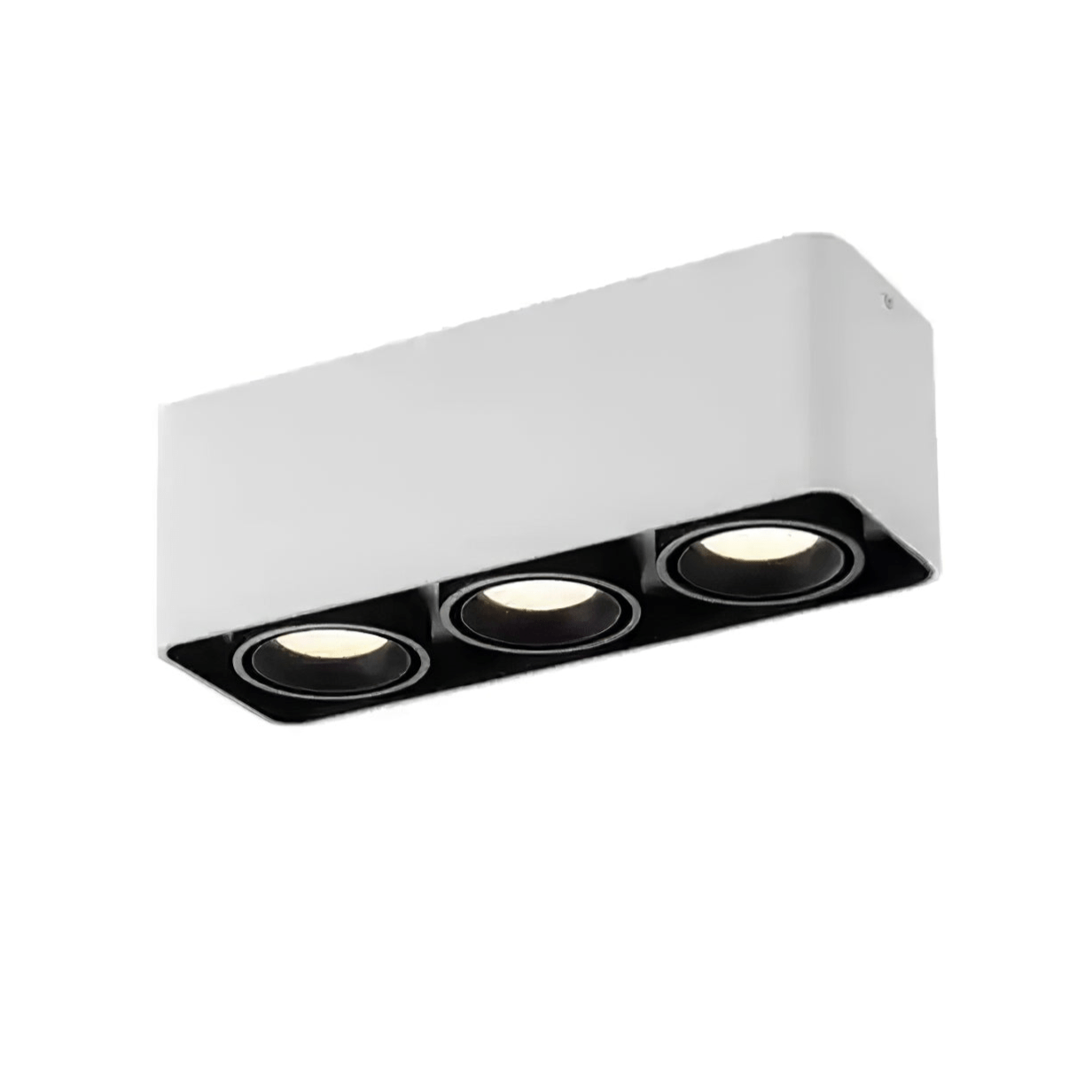 Solara Projecteur Encastré Jumeau LED Angulaire Minimaliste - Neutralighting