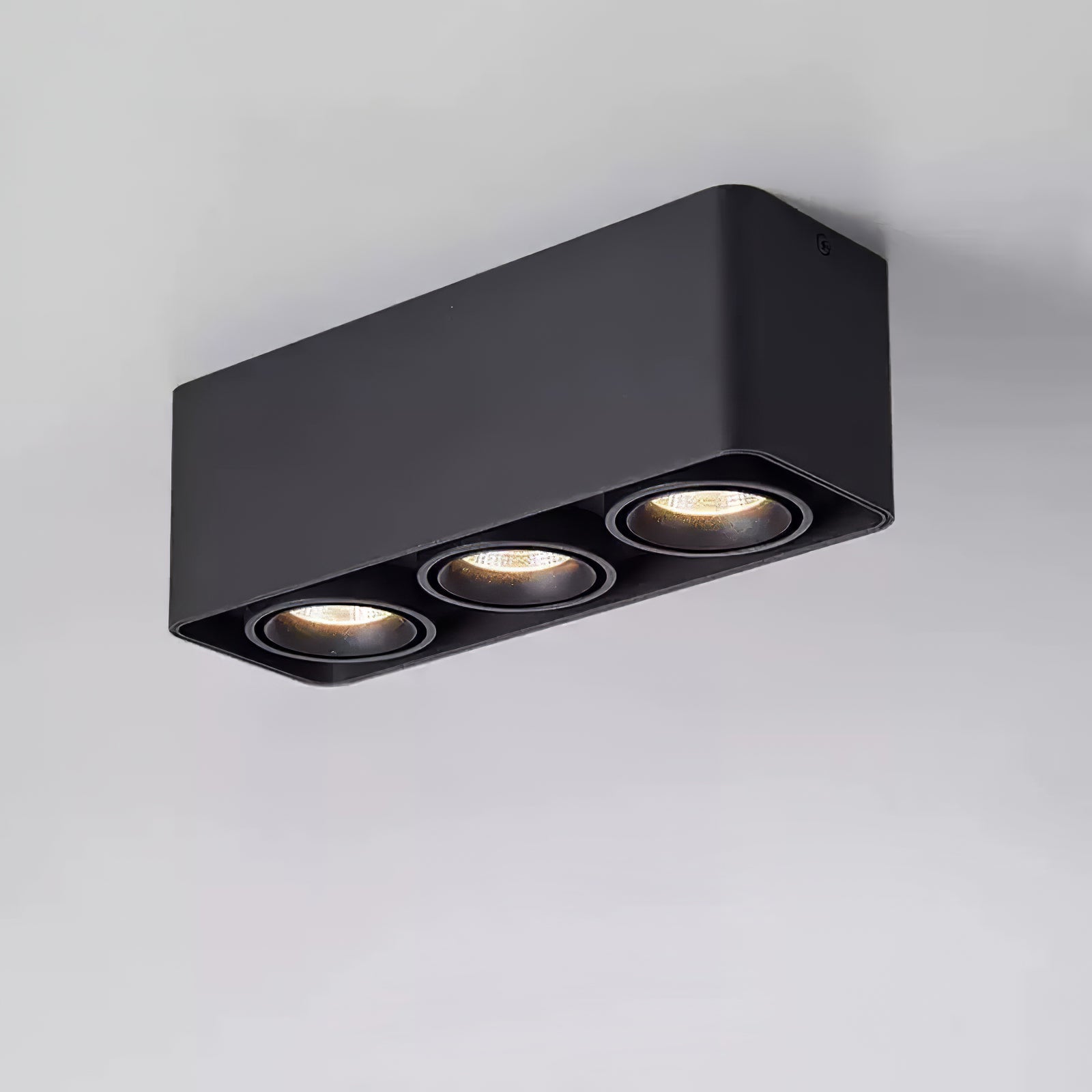 Solara Projecteur Encastré Jumeau LED Angulaire Minimaliste - Neutralighting