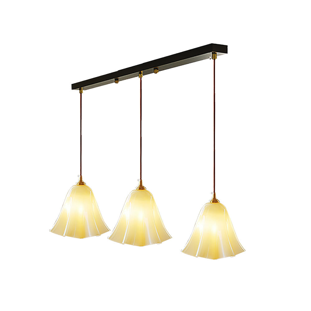 Glacea Suspension Silhouette de Cloche Fleur - Neutralighting