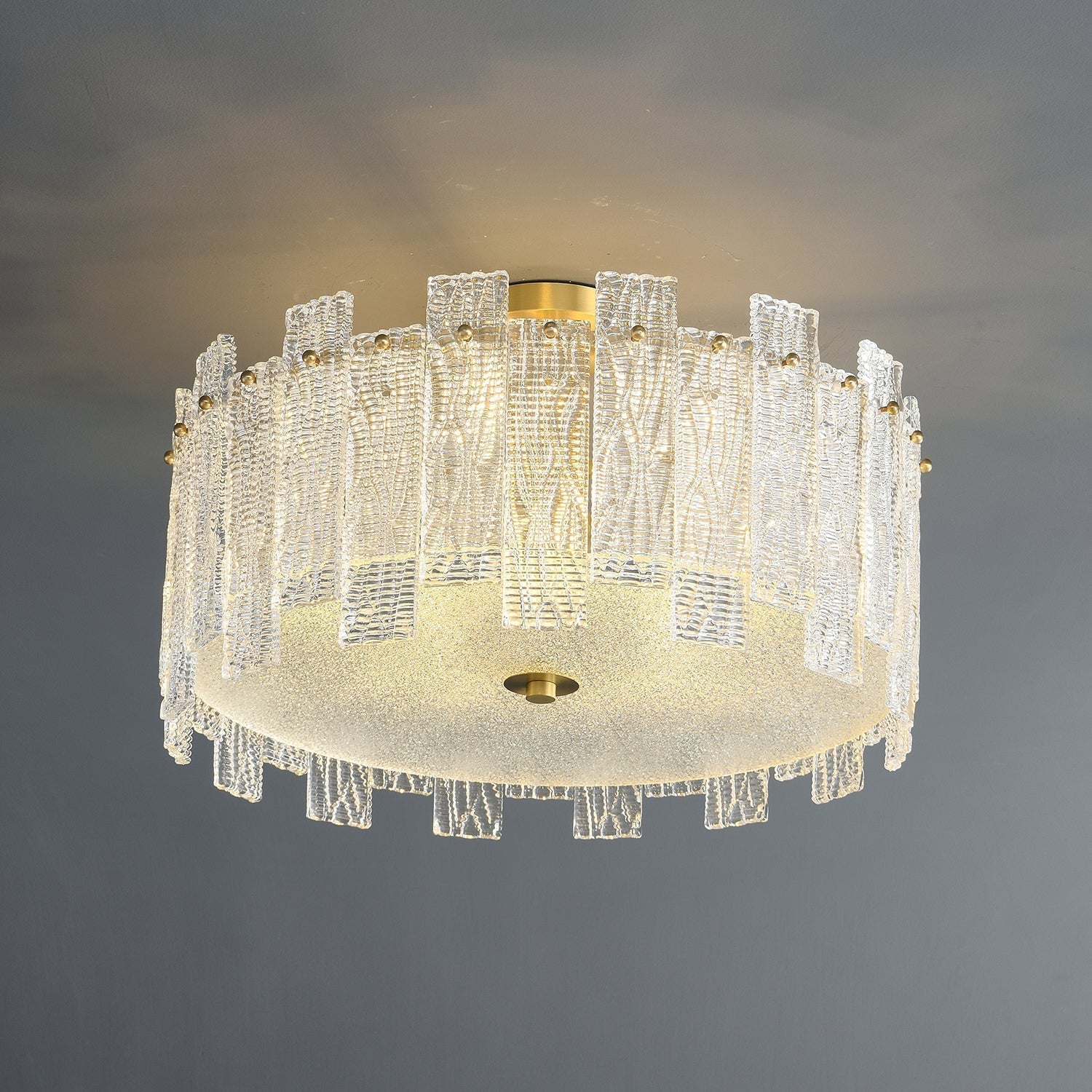 Symiror Plafonnier de Luxe en Laiton - Neutralighting