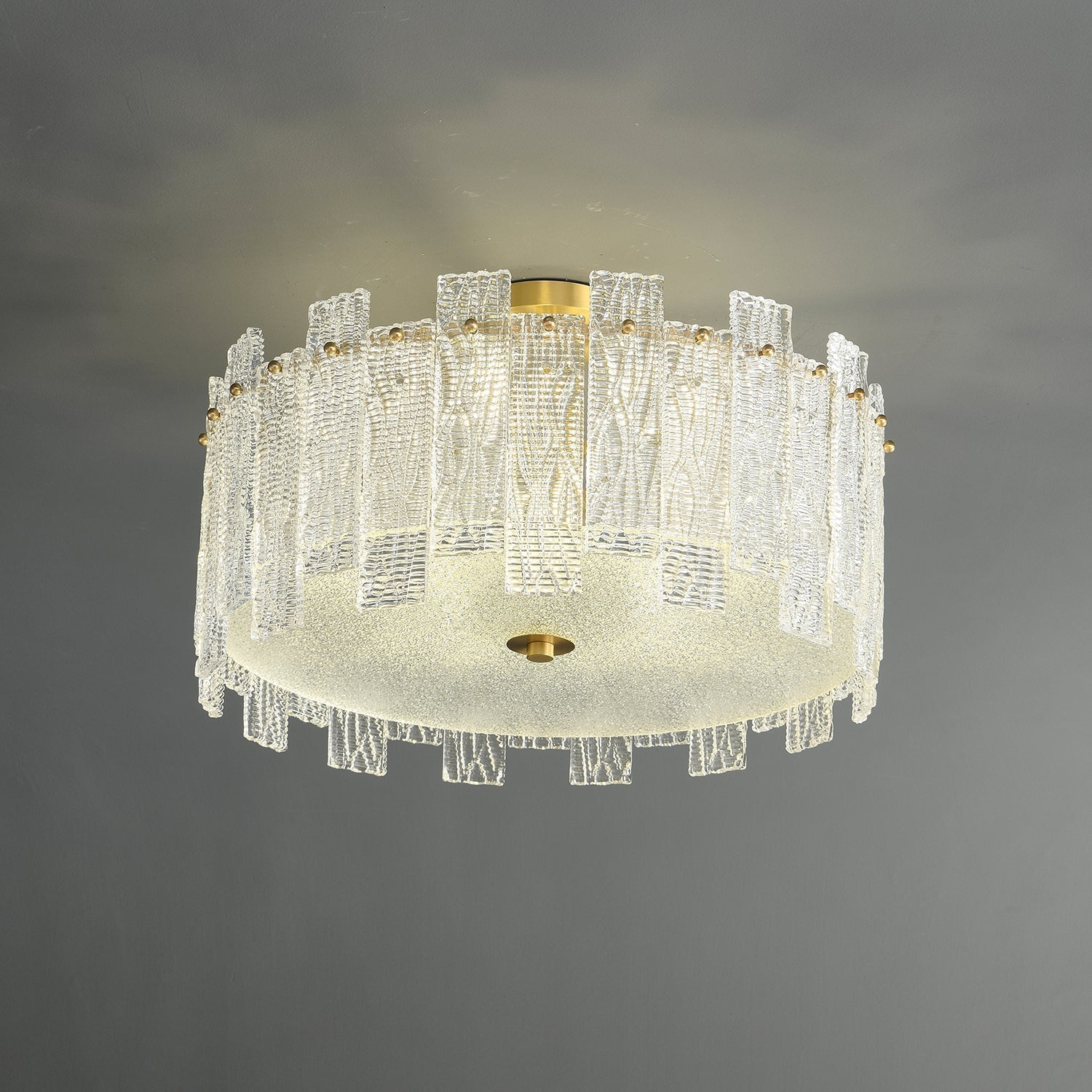 Symiror Plafonnier de Luxe en Laiton - Neutralighting
