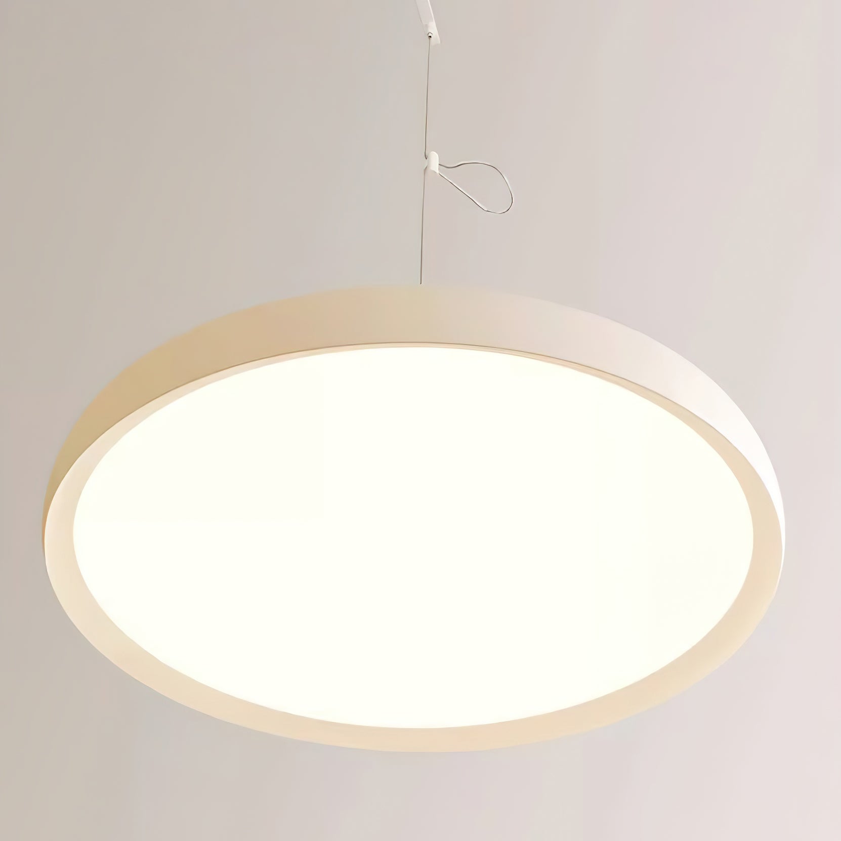 Suspension Acrylique Abat-jour Rond Décoratif Moderne - Neutralighting