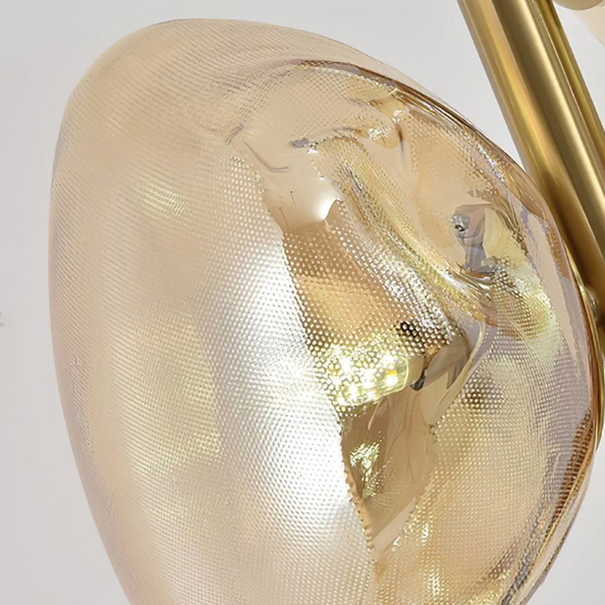 Avi Lampe de Table Irrégulier Moderne, Métal/Céramique, Doré/Noir/Gris Fumé/Clair, Salon - Neutralighting