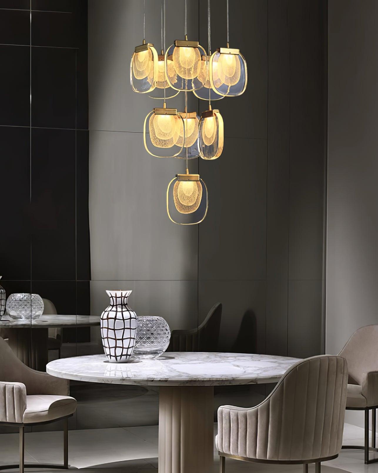 Avesia Suspension minimaliste en verre - Neutralighting