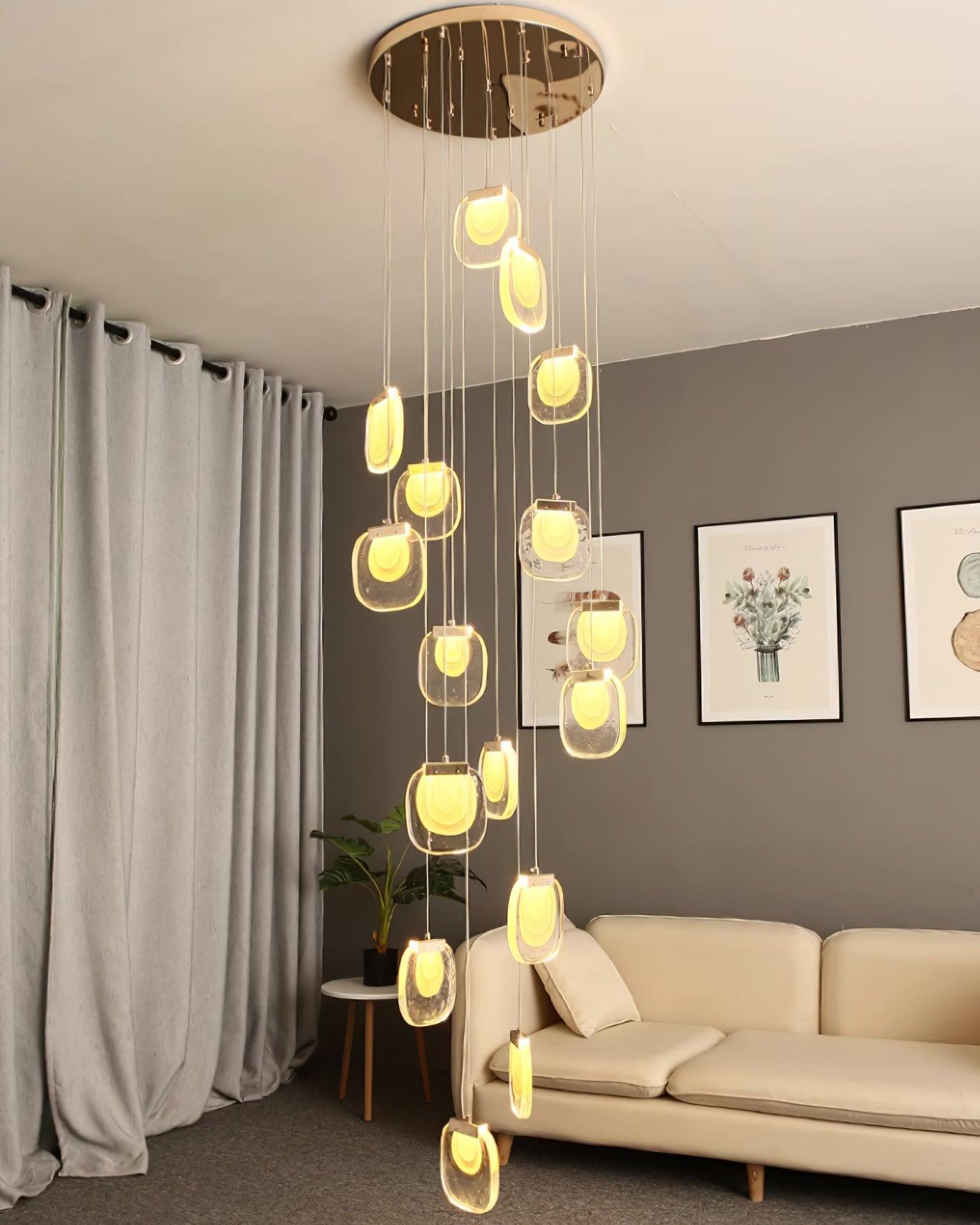 Avesia Suspension minimaliste en verre - Neutralighting