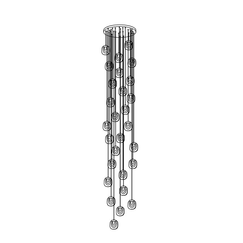Avesia Suspension minimaliste en verre - Neutralighting