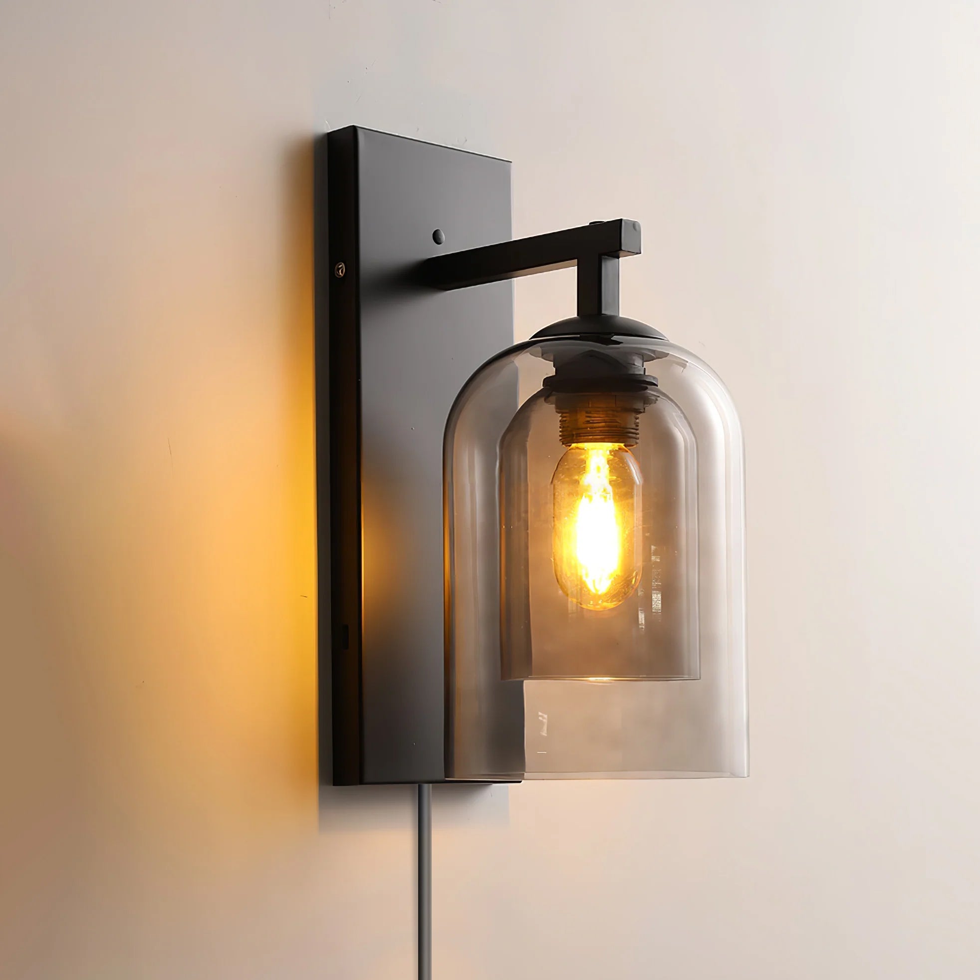 Mora Nordic Art Tubular Plug-in Glass Wall Lamp - Neutralighting