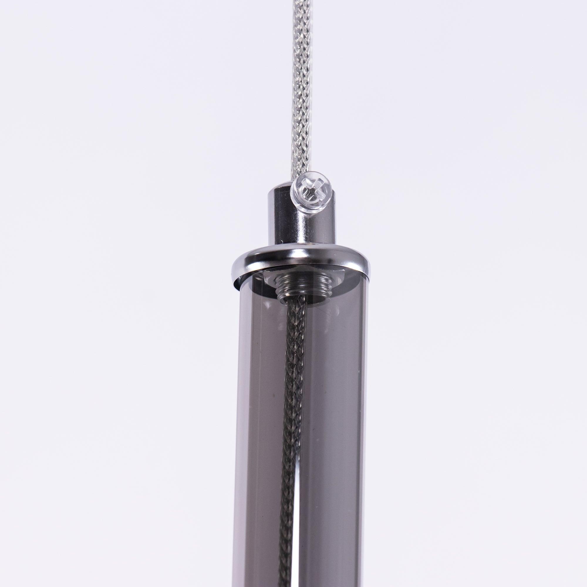 Lustra Suspension en Verre Fumé Rond - Neutralighting