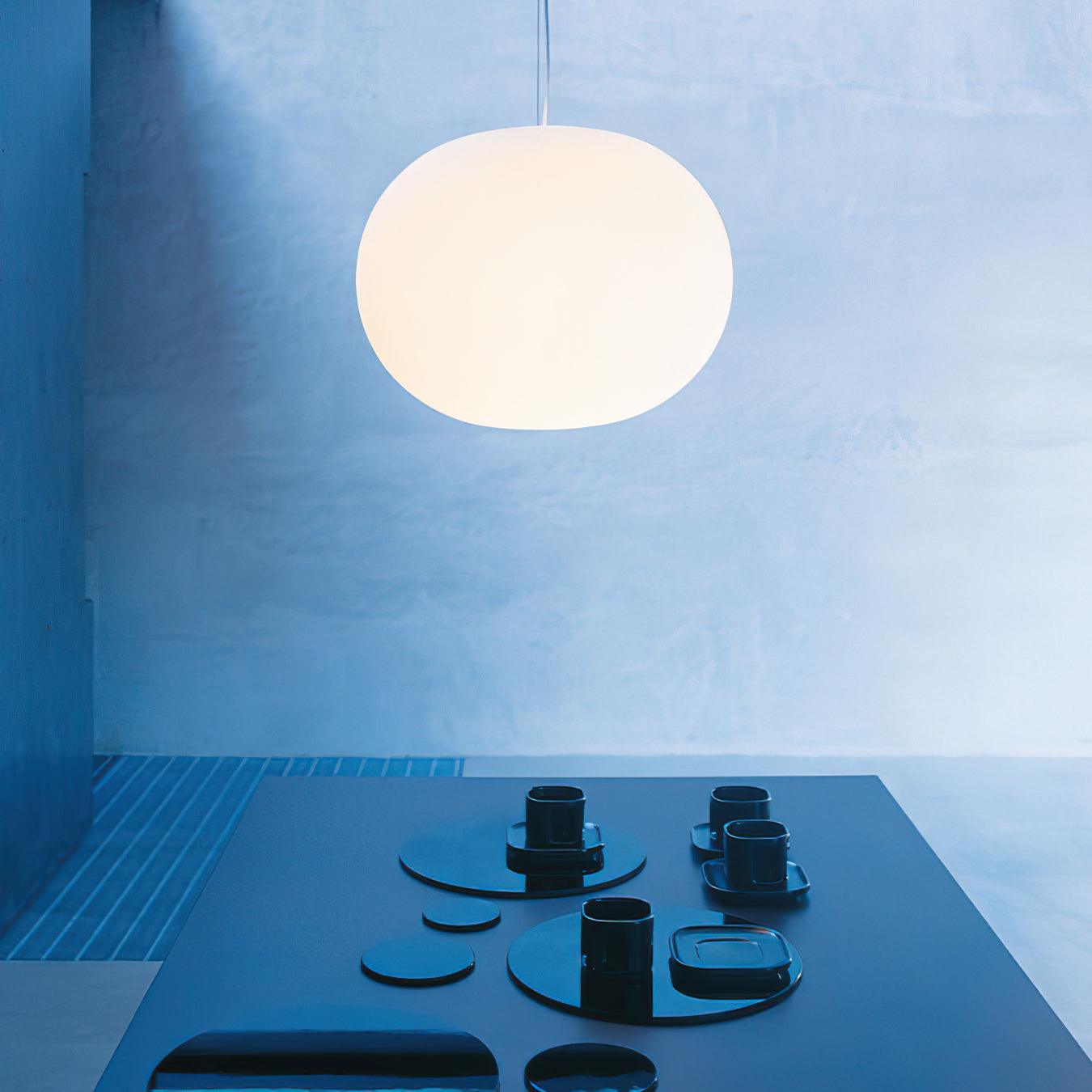 Opivio Suspension Globe Blanche - Neutralighting