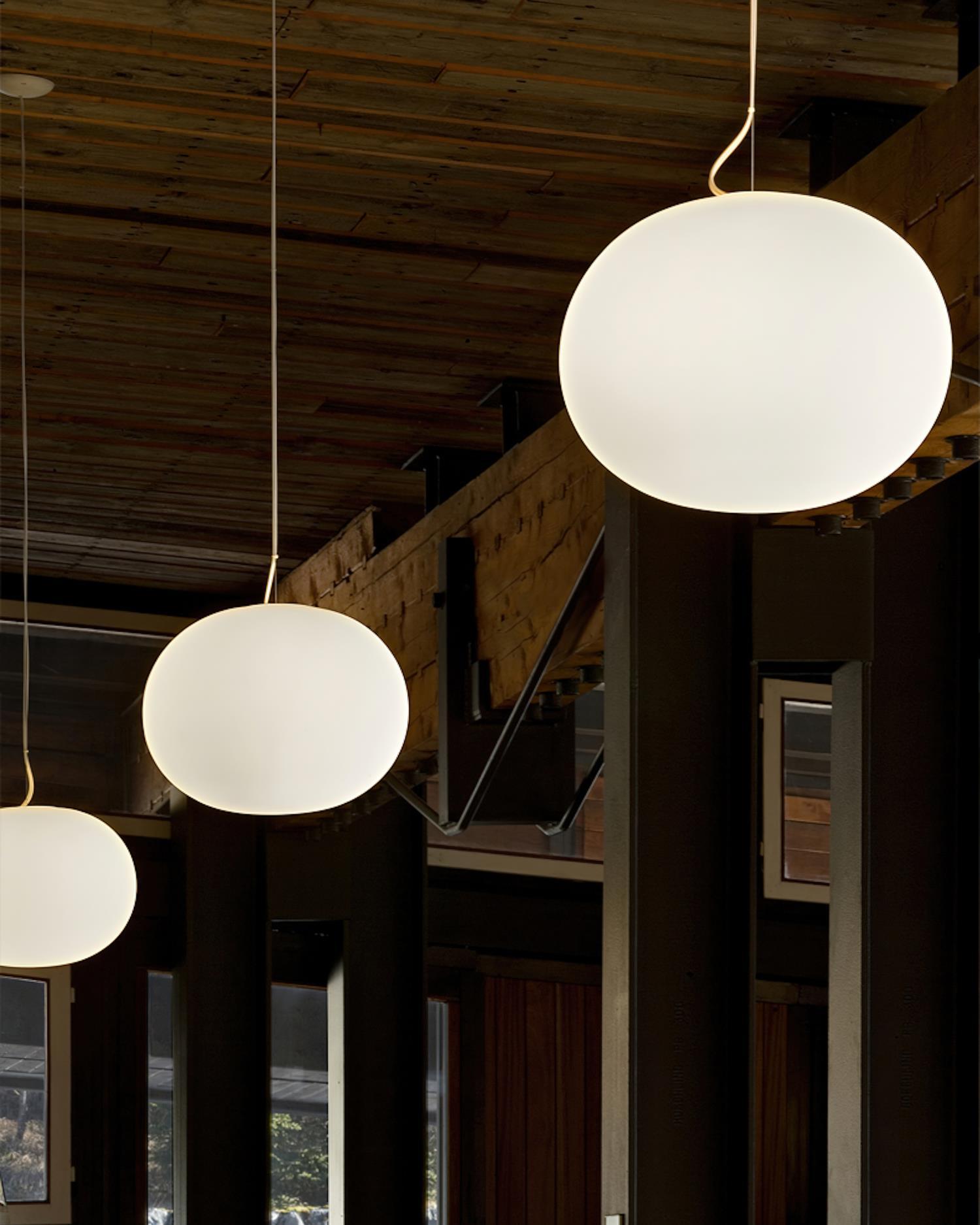 Opivio Suspension Globe Blanche - Neutralighting