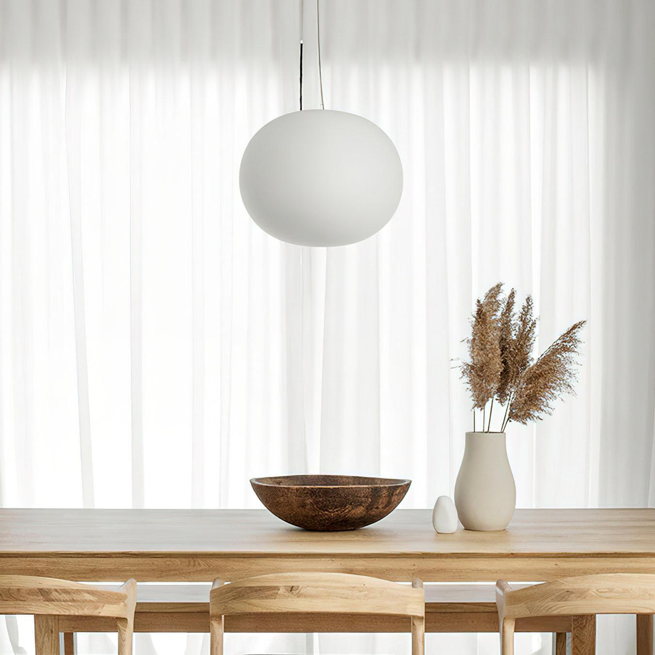 Opivio Suspension Globe Blanche - Neutralighting