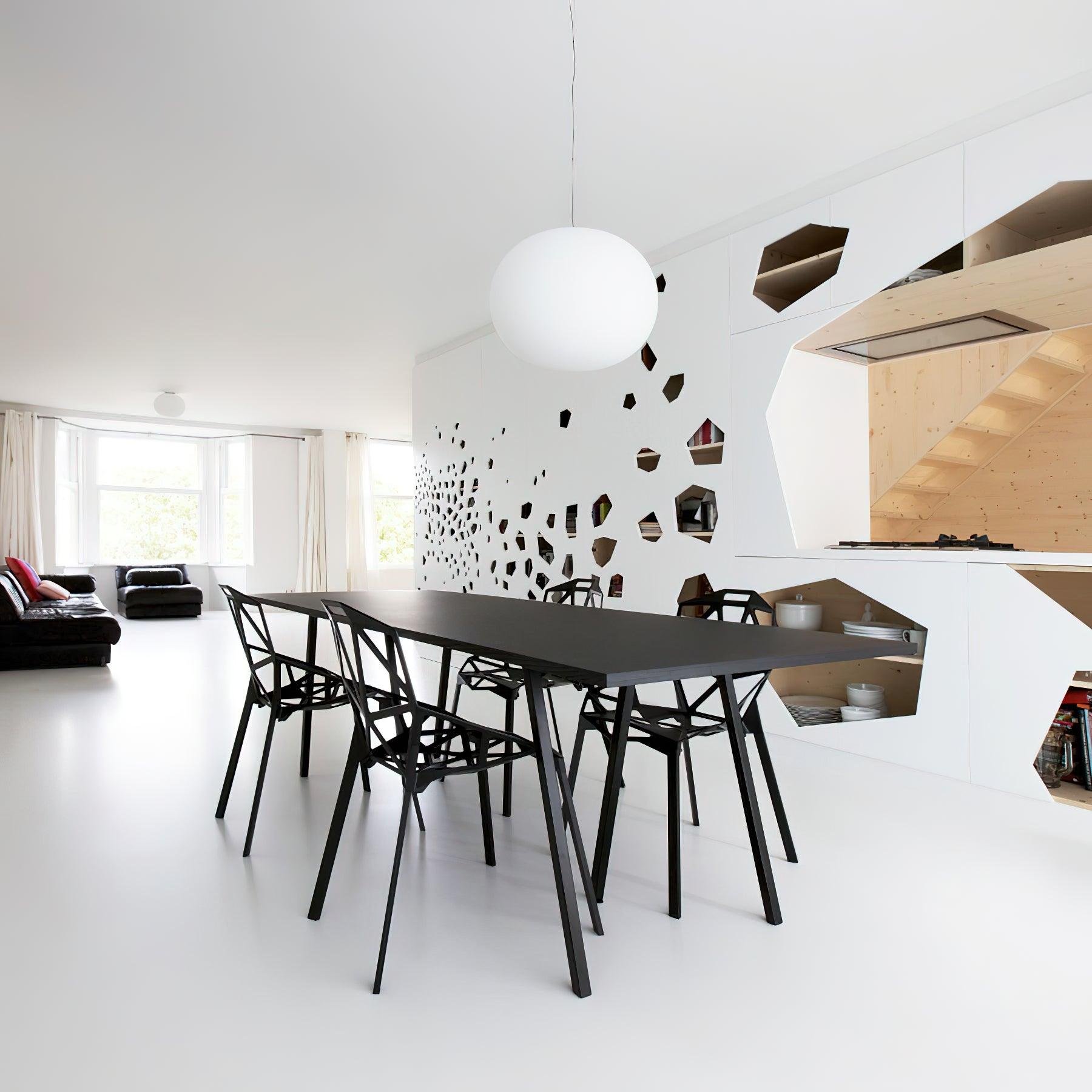 Opivio Suspension Globe Blanche - Neutralighting