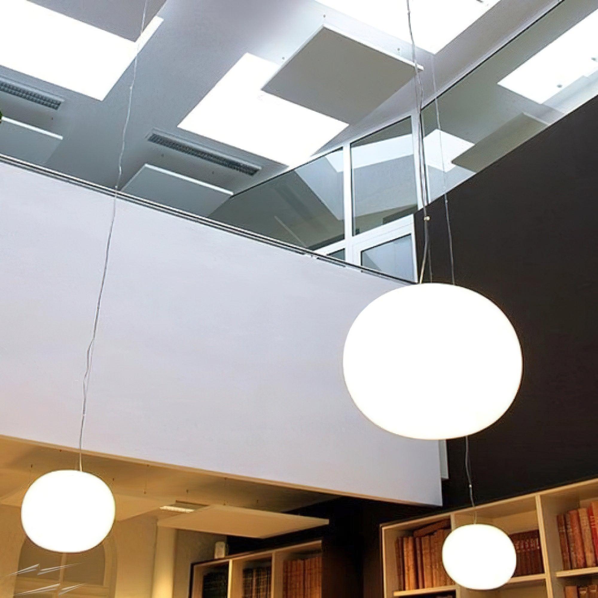 Opivio Suspension Globe Blanche - Neutralighting
