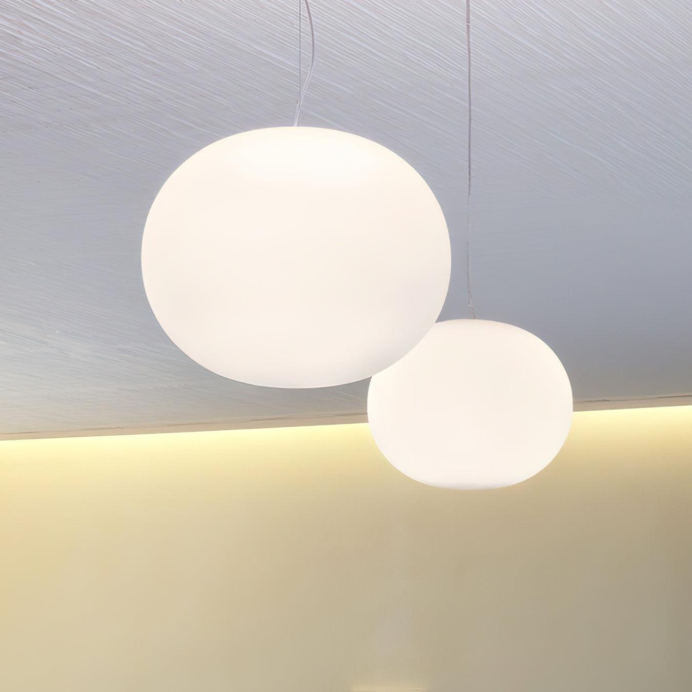 Opivio Suspension Globe Blanche - Neutralighting