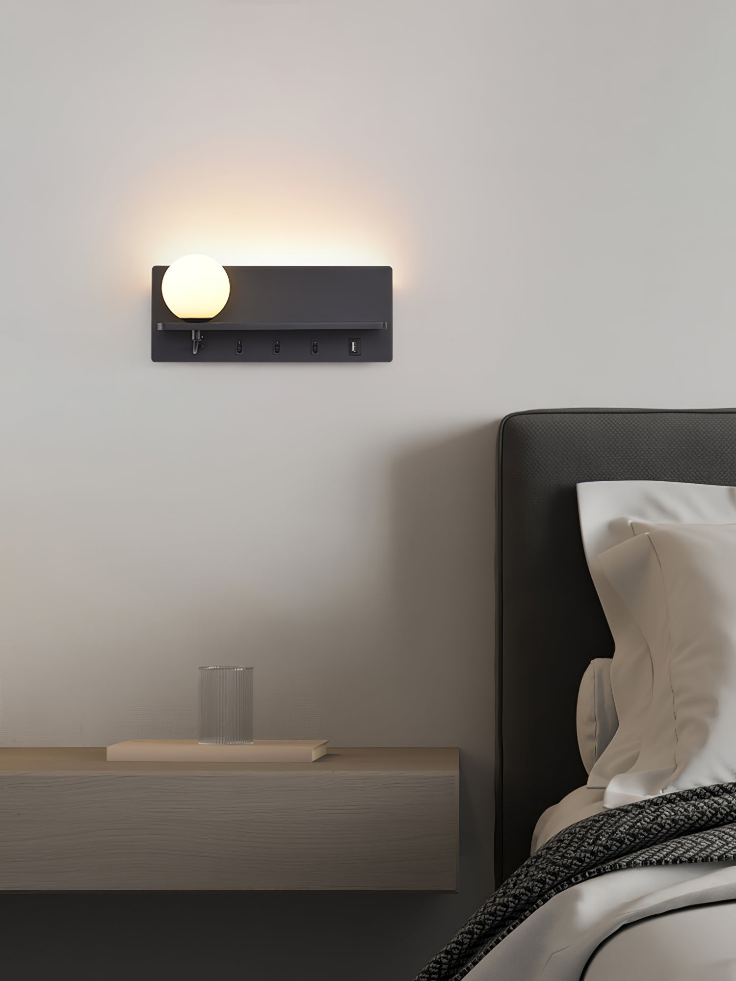 Alraeion Applique Murale en Verre Minimaliste Moderne - Neutralighting