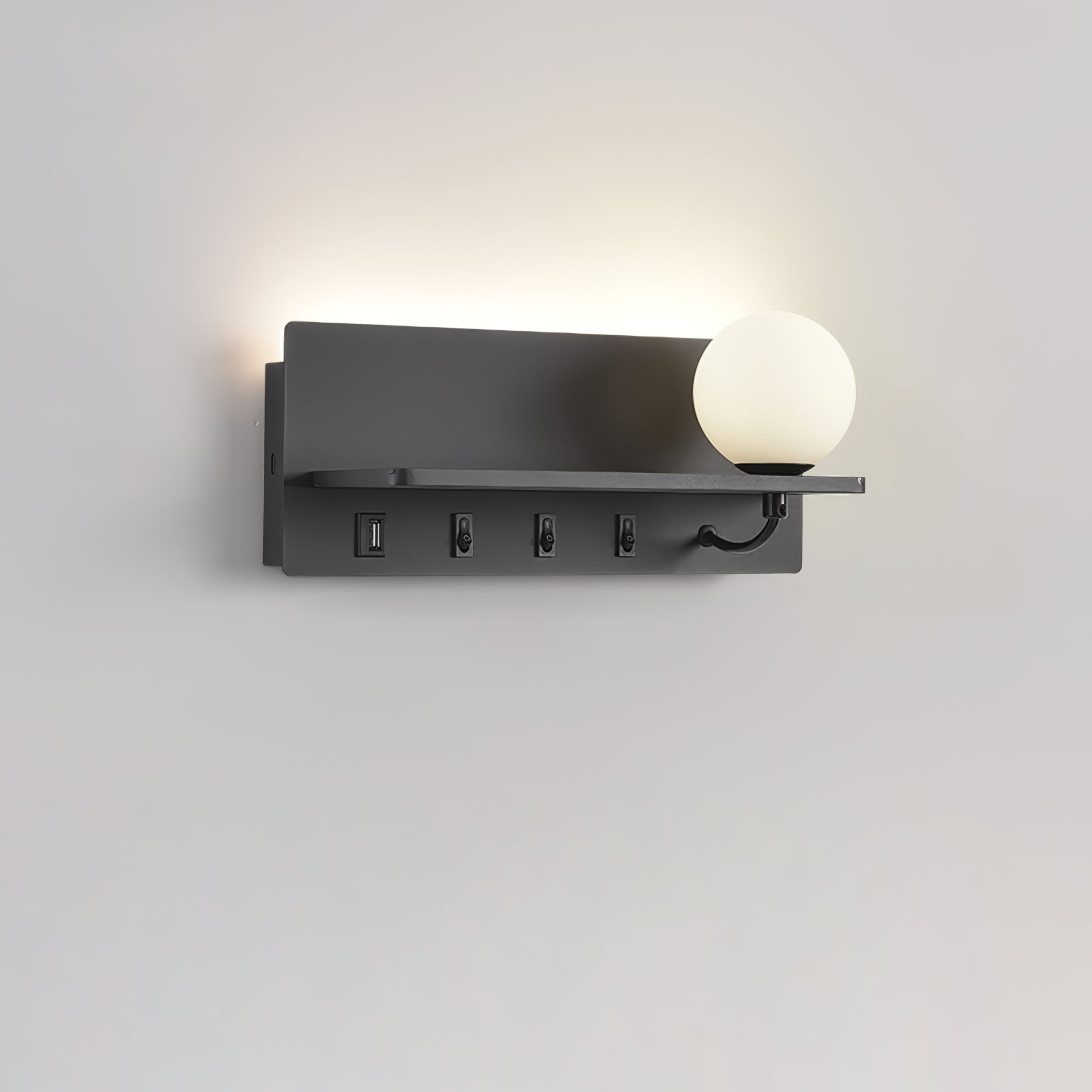 Alraeion Applique Murale en Verre Minimaliste Moderne - Neutralighting