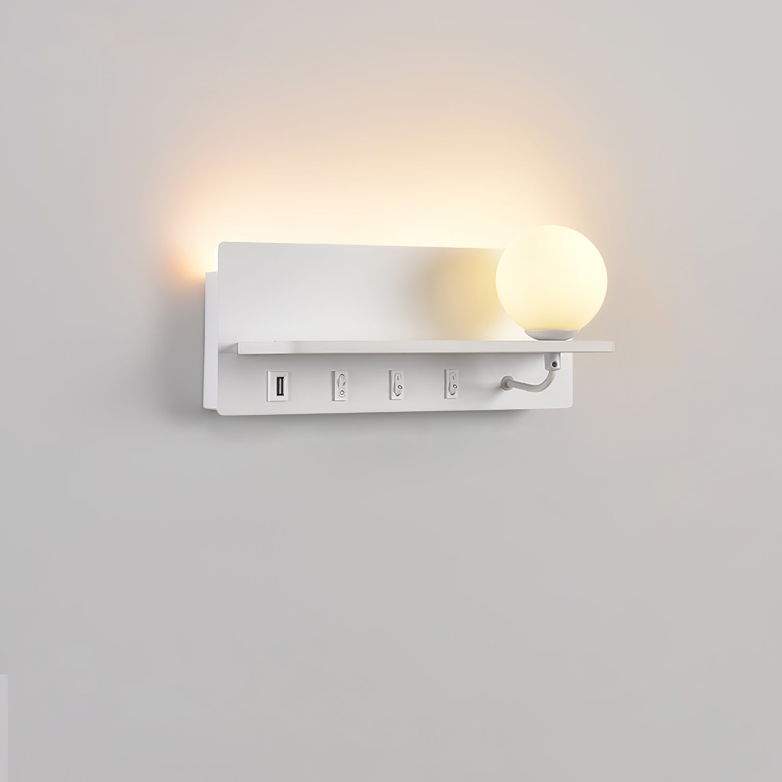 Alraeion Applique Murale en Verre Minimaliste Moderne - Neutralighting