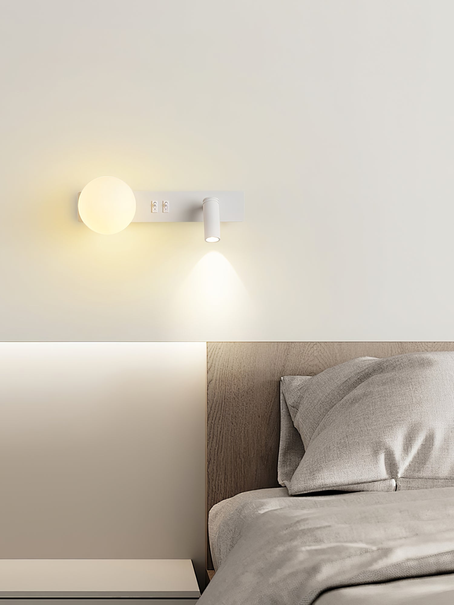 Alraeion Applique Murale en Verre Minimaliste Moderne - Neutralighting