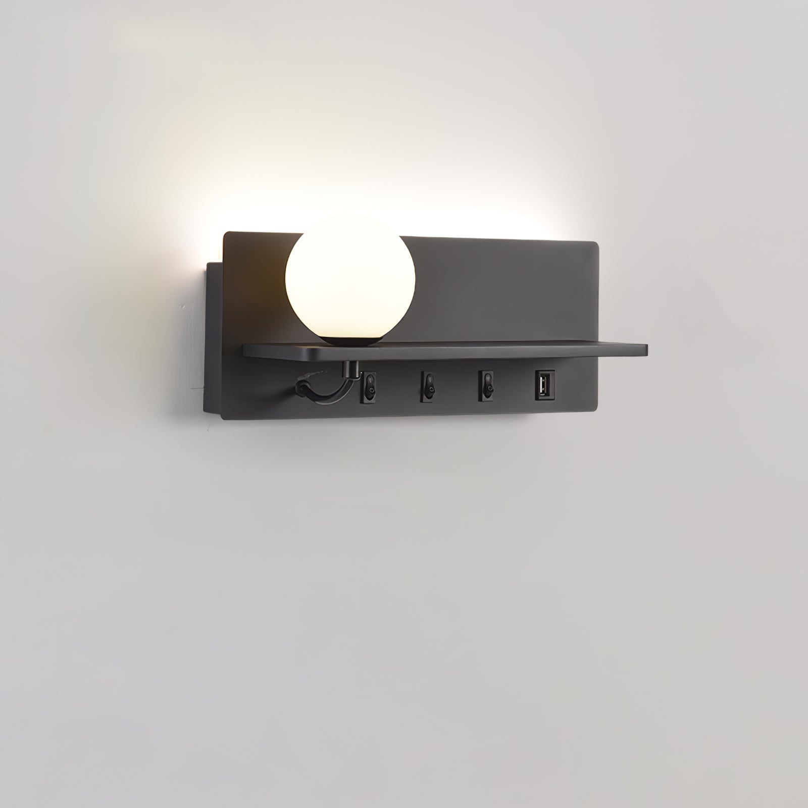 Alraeion Applique Murale en Verre Minimaliste Moderne - Neutralighting