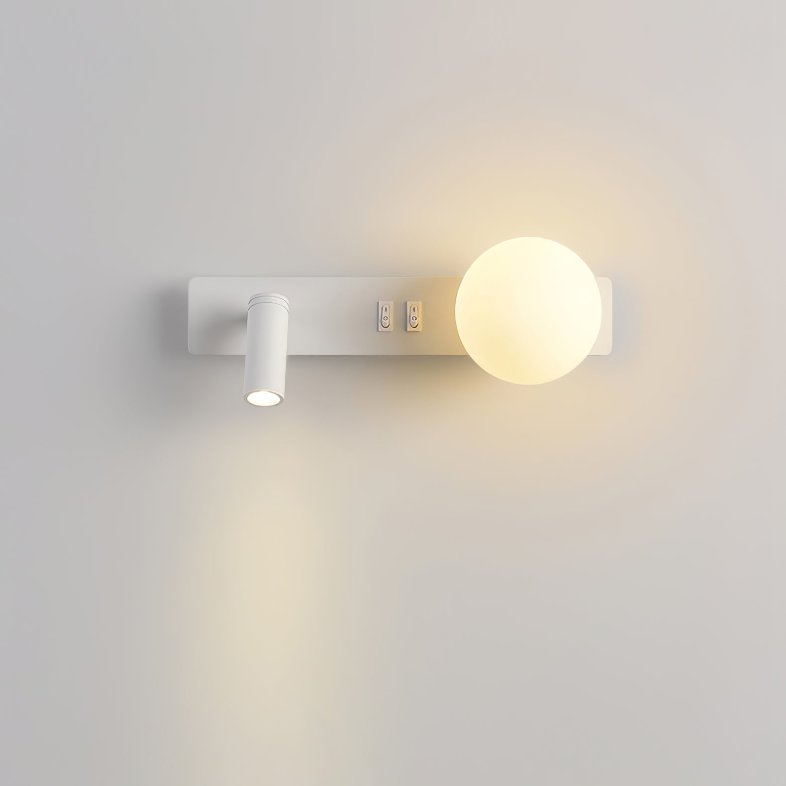 Alraeion Applique Murale en Verre Minimaliste Moderne - Neutralighting