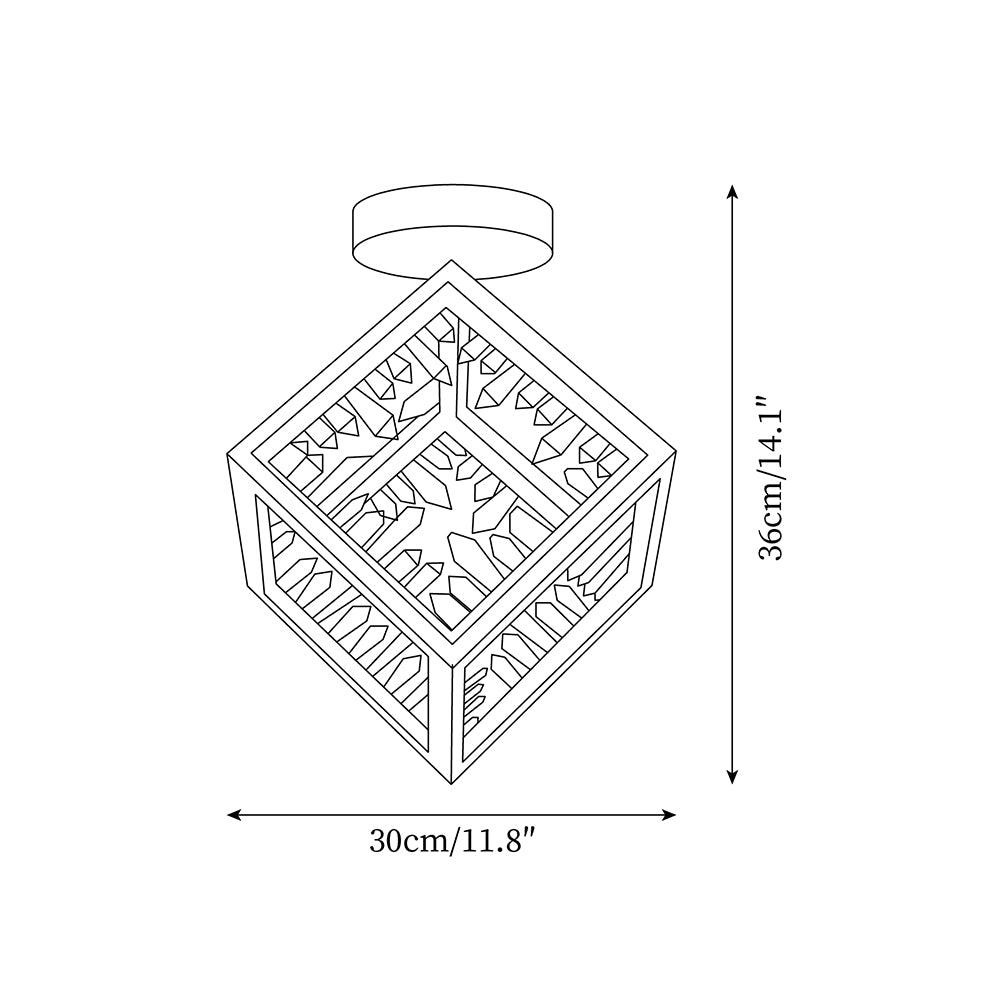 Kristy Plafonnier Doré - Neutralighting