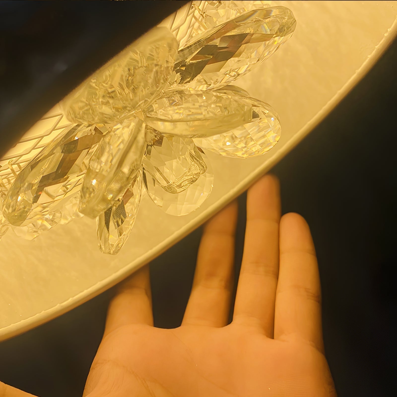 Zesolila Traditionnel Art Or Suspension Lumière - Neutralighting