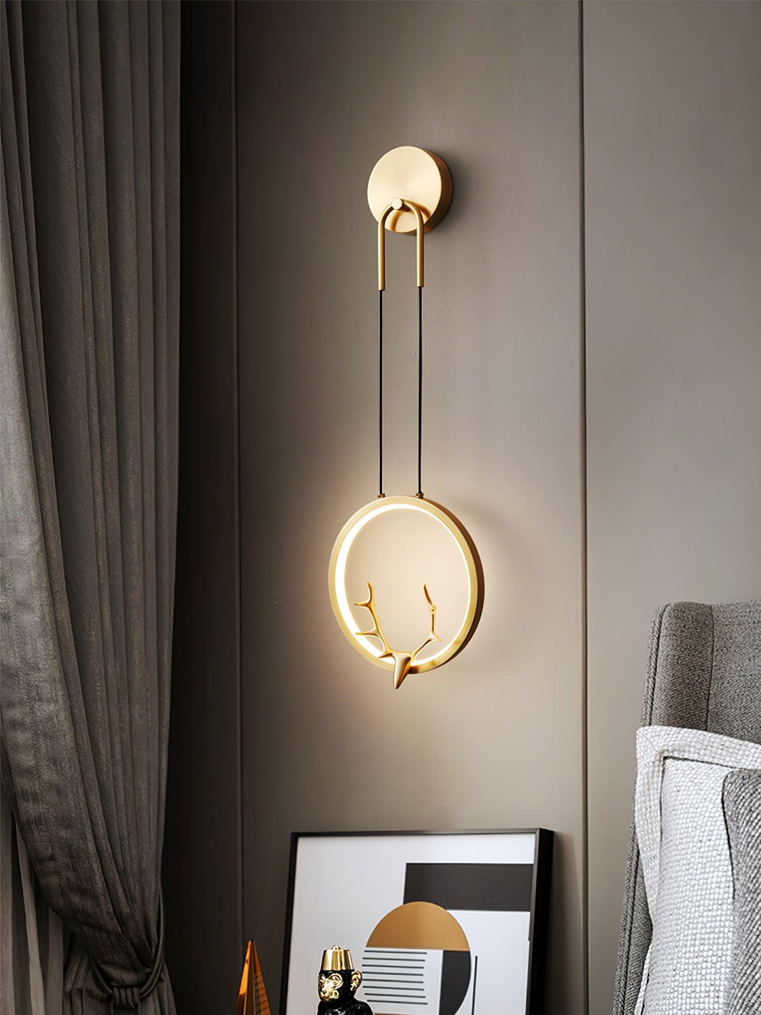 Celesta Applique murale fantaisiste en laiton - Neutralighting