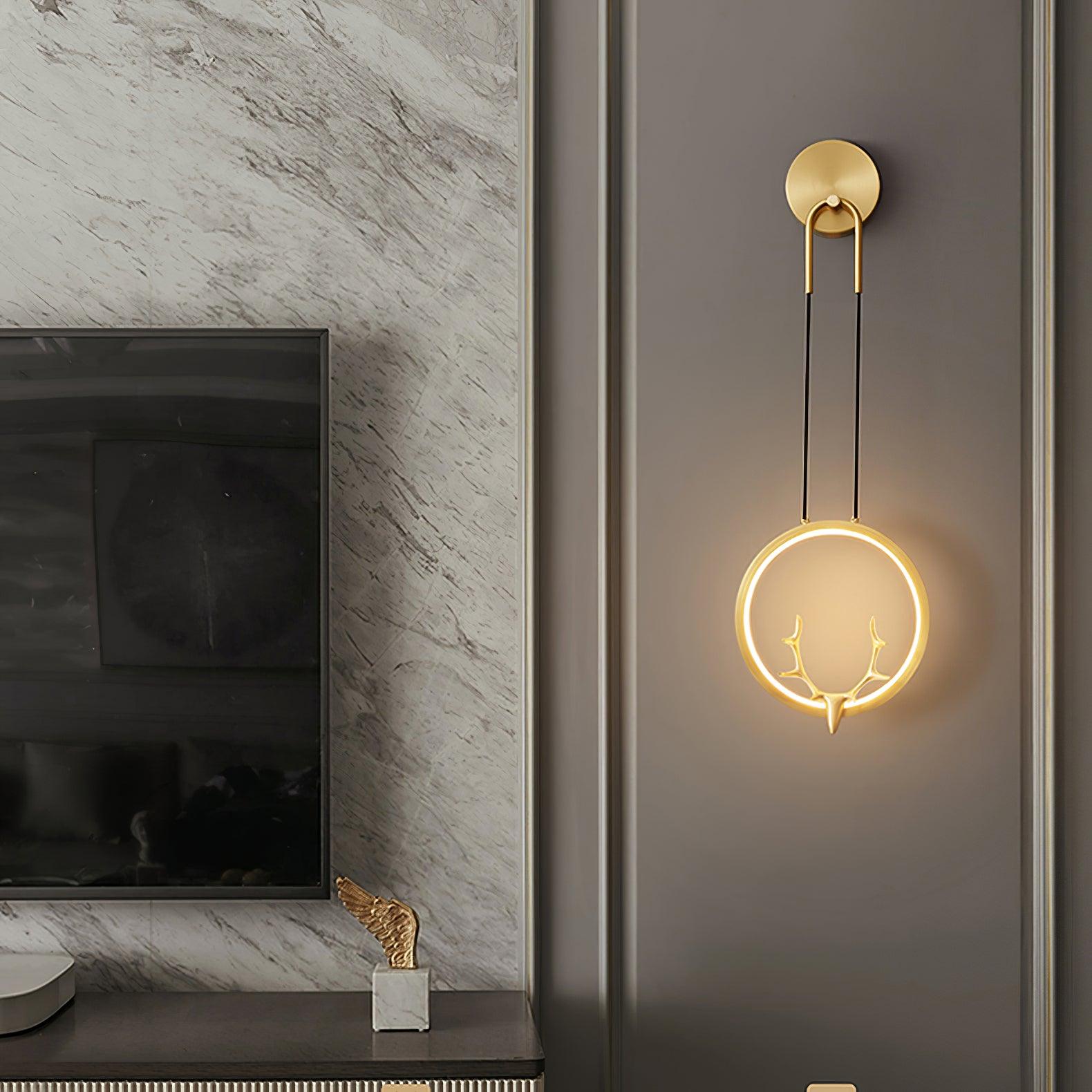 Celesta Applique murale fantaisiste en laiton - Neutralighting