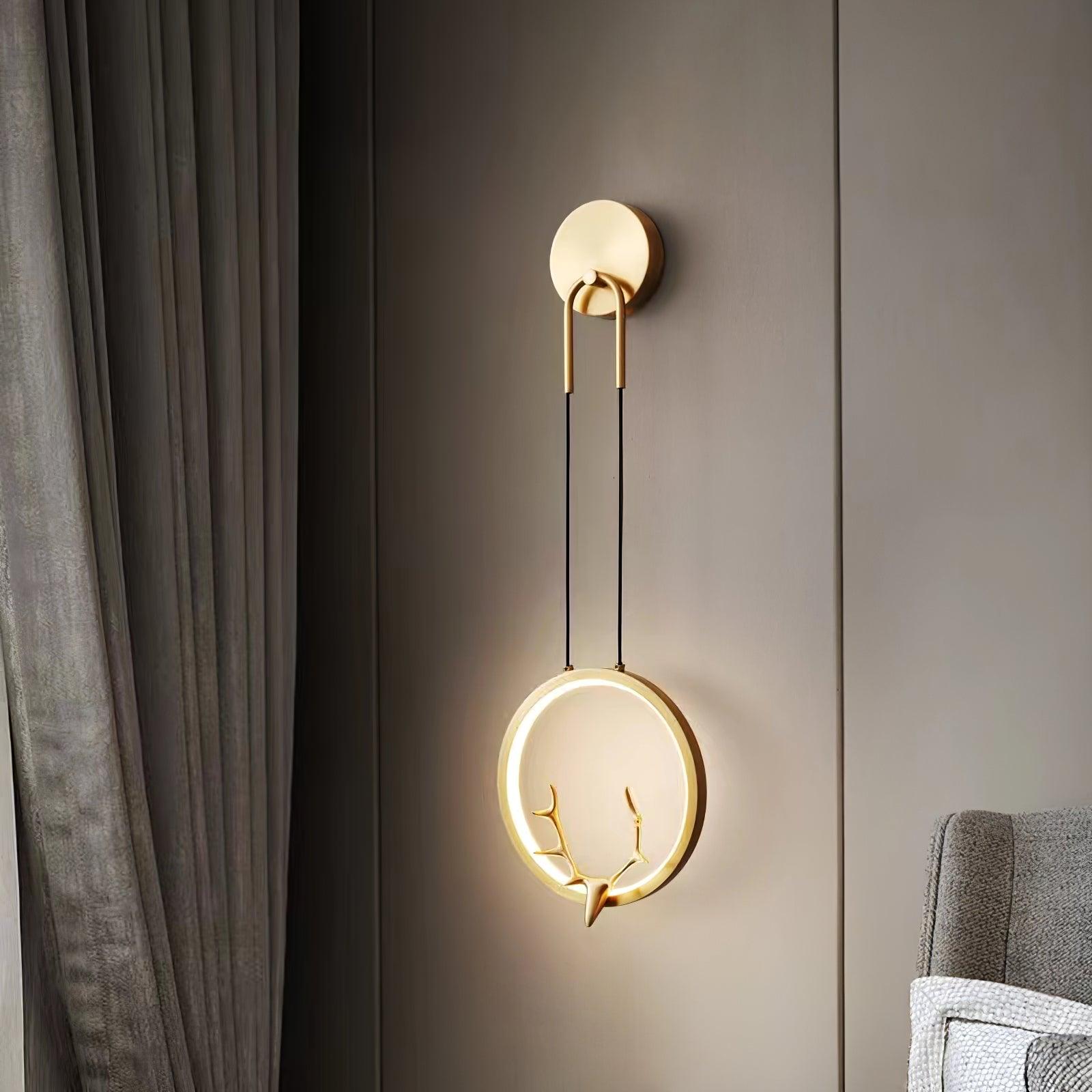 Celesta Applique murale fantaisiste en laiton - Neutralighting