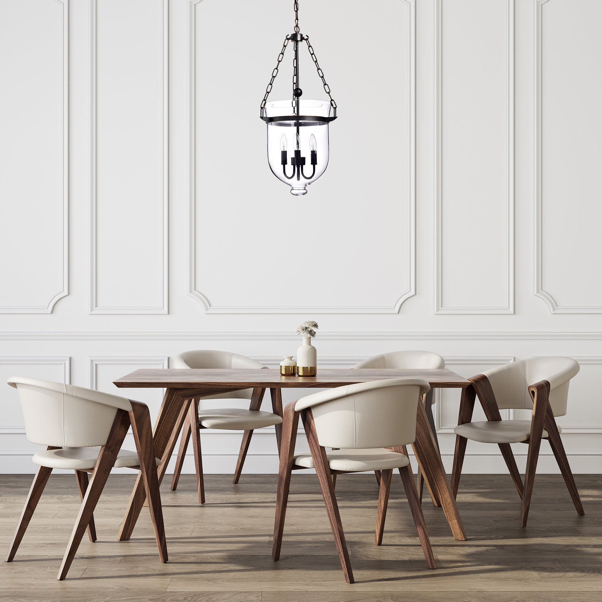 Avshaora Suspension Industrielle Vintage En Métal Et Verre - Neutralighting