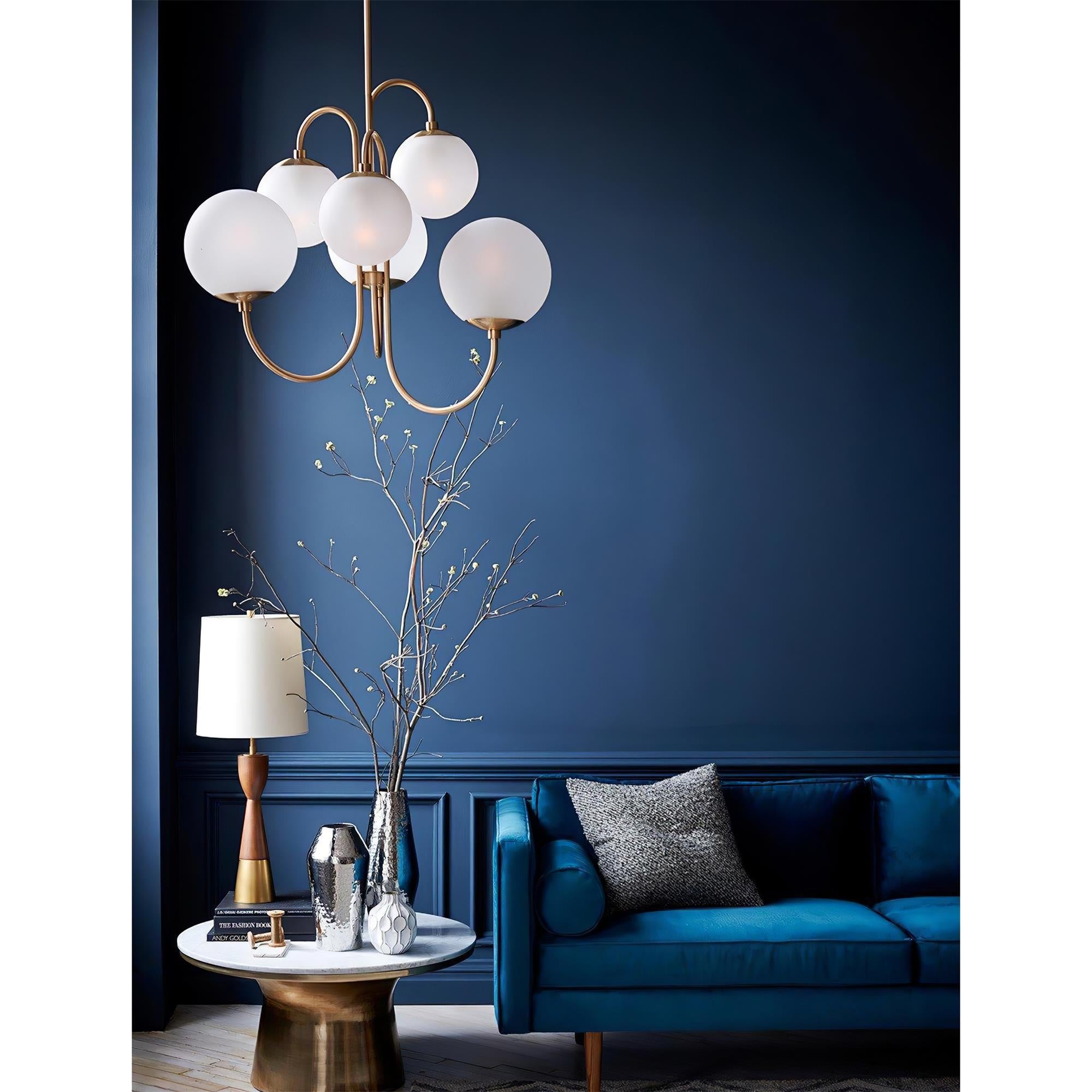 Zathaor Lustre En Verre Et Métal à Créativité Individuelle - Neutralighting