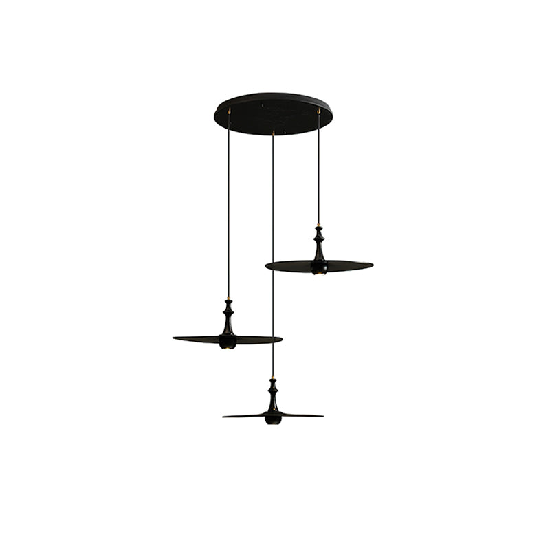 Syrinyra Suspension Sculpturale Disque Bois - Neutralighting