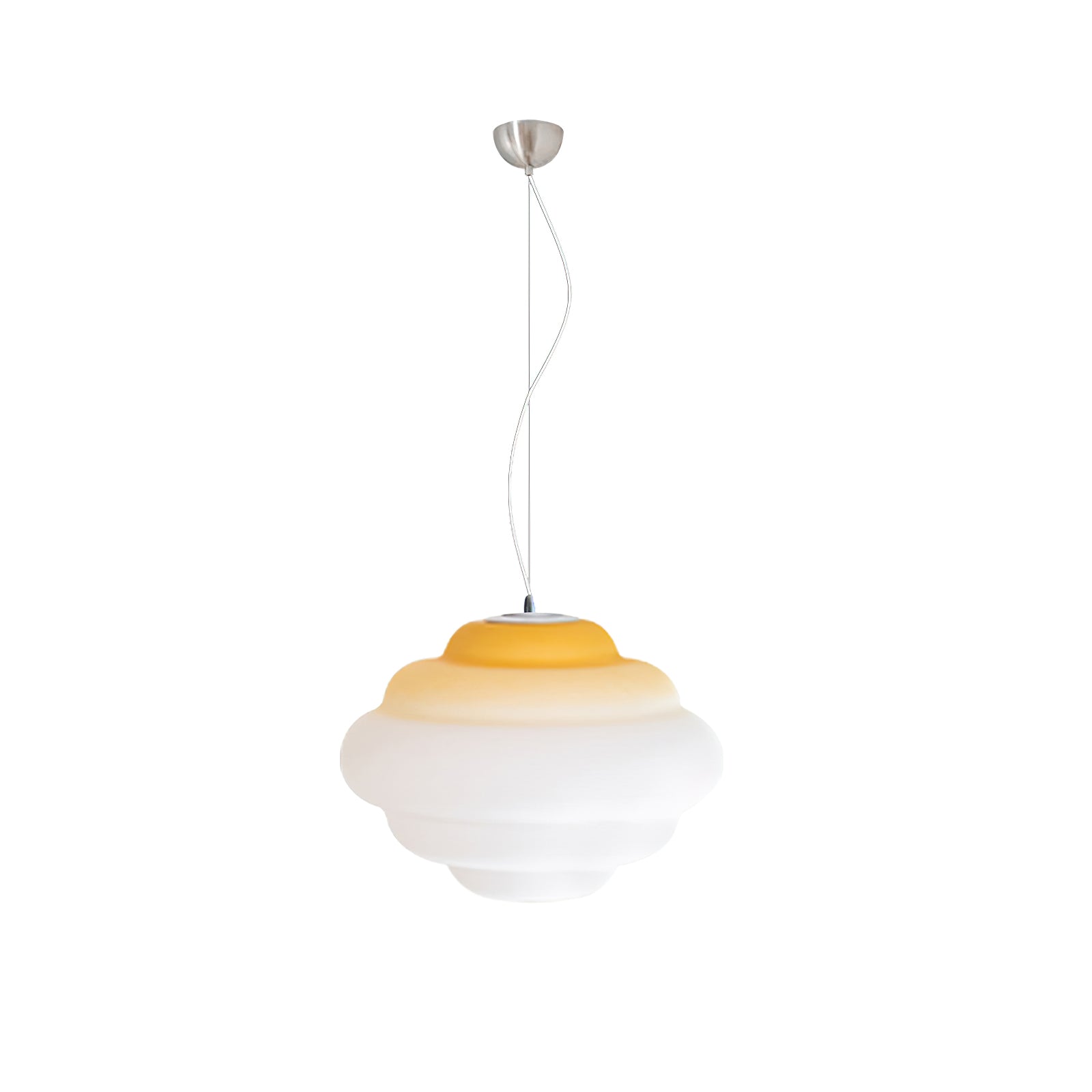 Eurvenara Premium Nordic Art Nuageux Verre Pendentif Lampe - Neutralighting