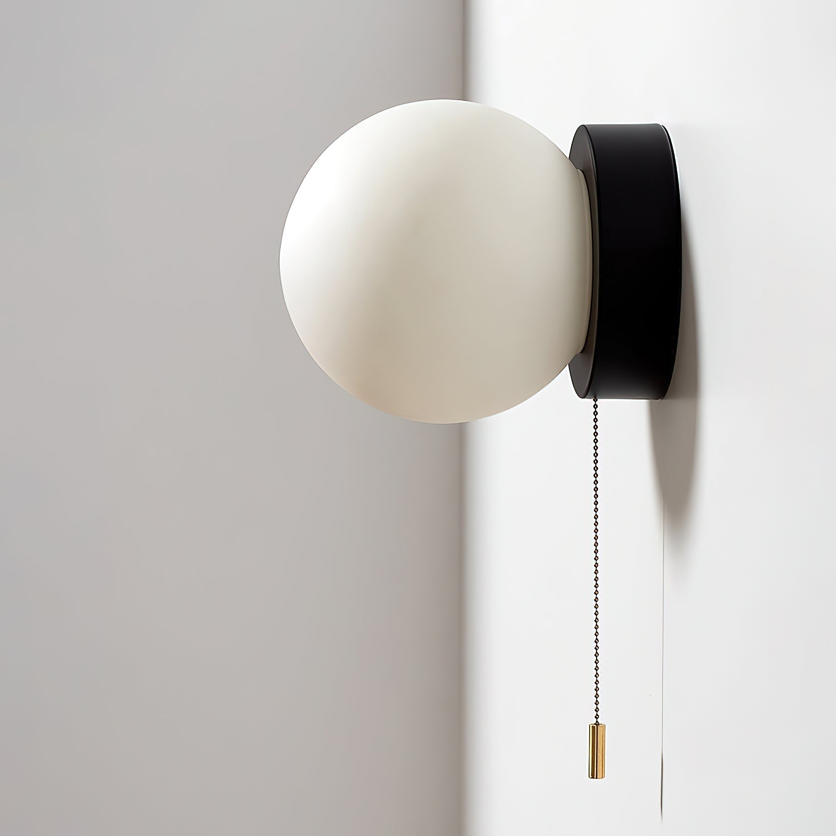 Aurlirira Applique Murale Moderne Minimaliste En Métal Et Verre - Neutralighting