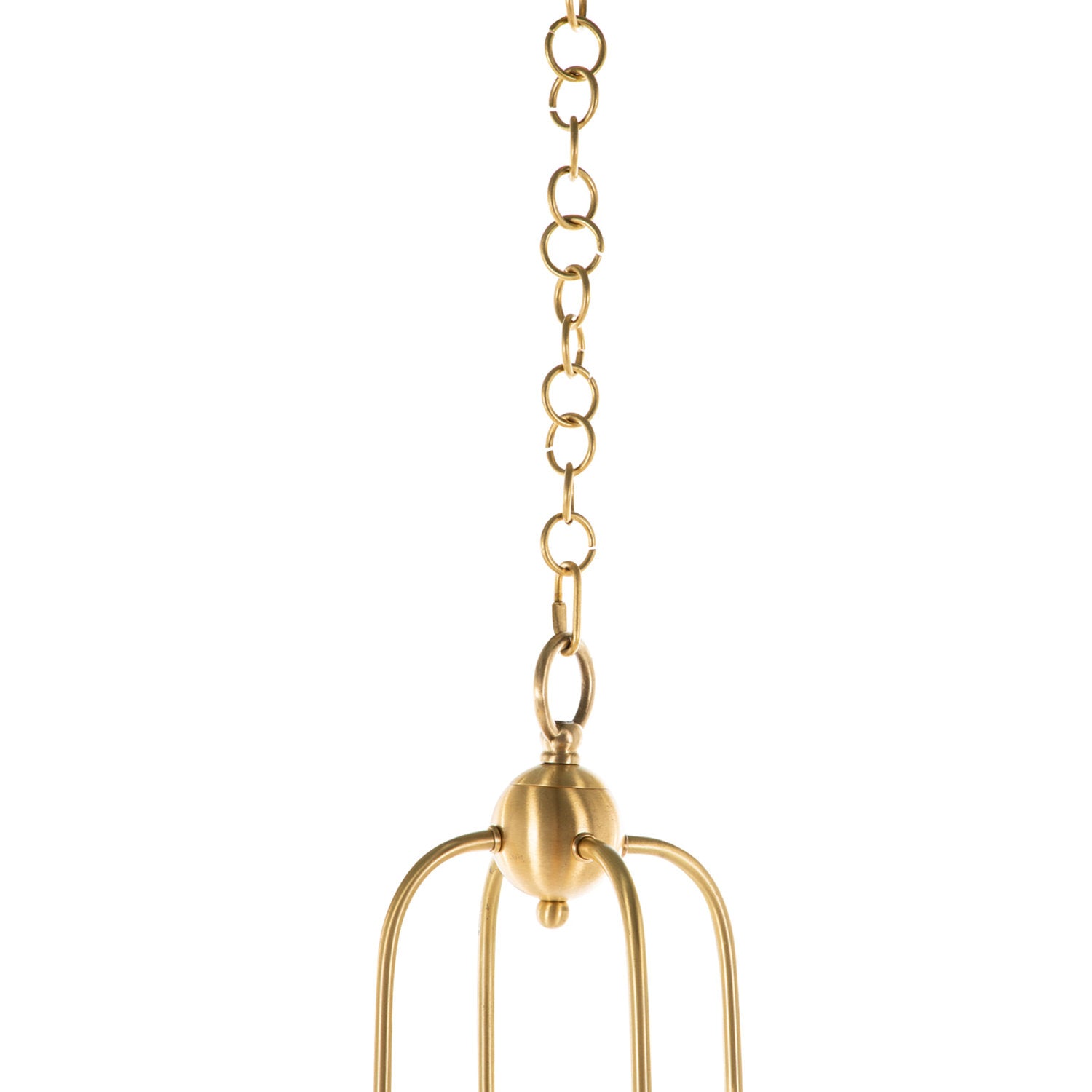 Mjolkuvyi Modern Minimalist Glass Metal Chandelier - Lamp Copper