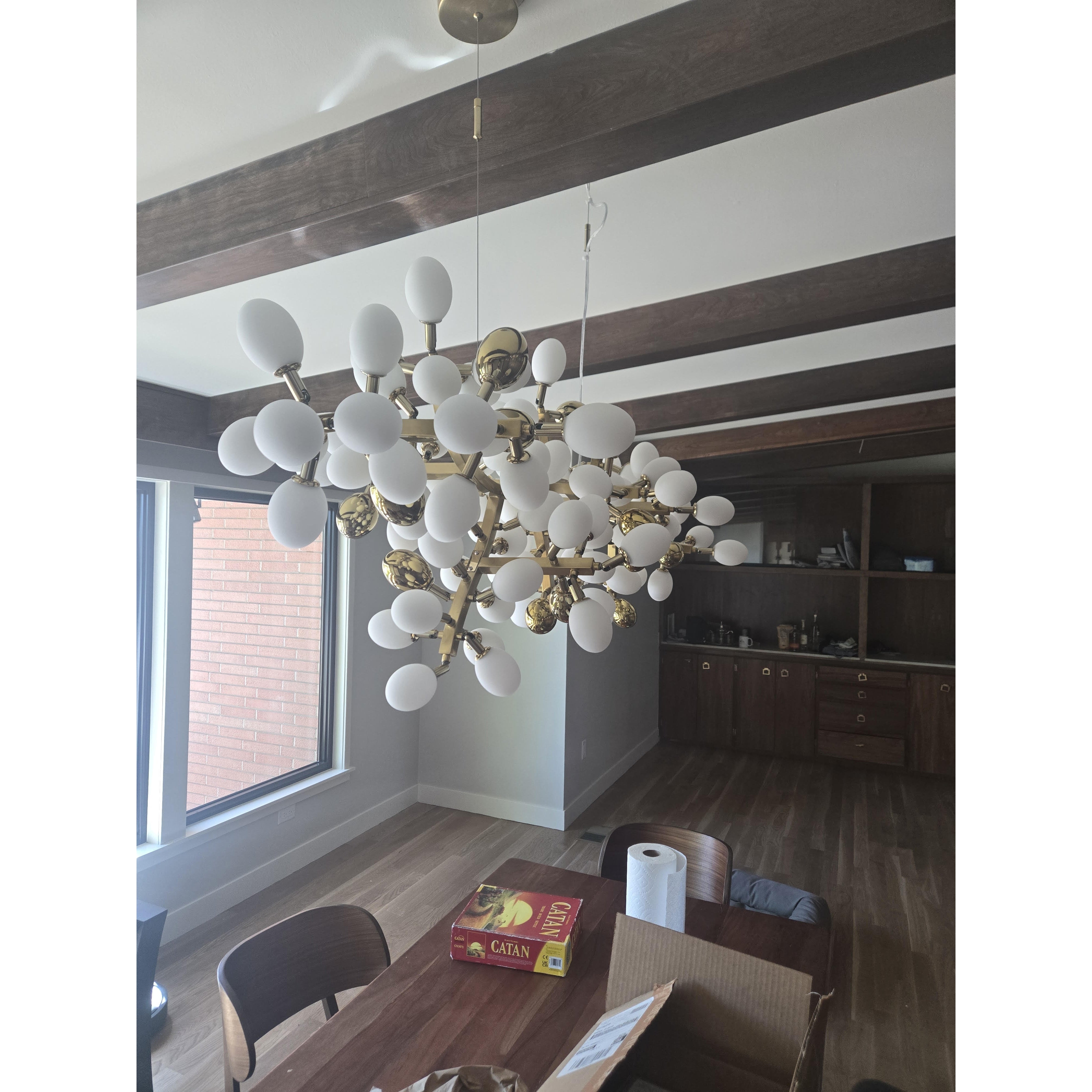 Cithaila Lustre Postmoderne De Luxe En Métal Et Verre - Neutralighting
