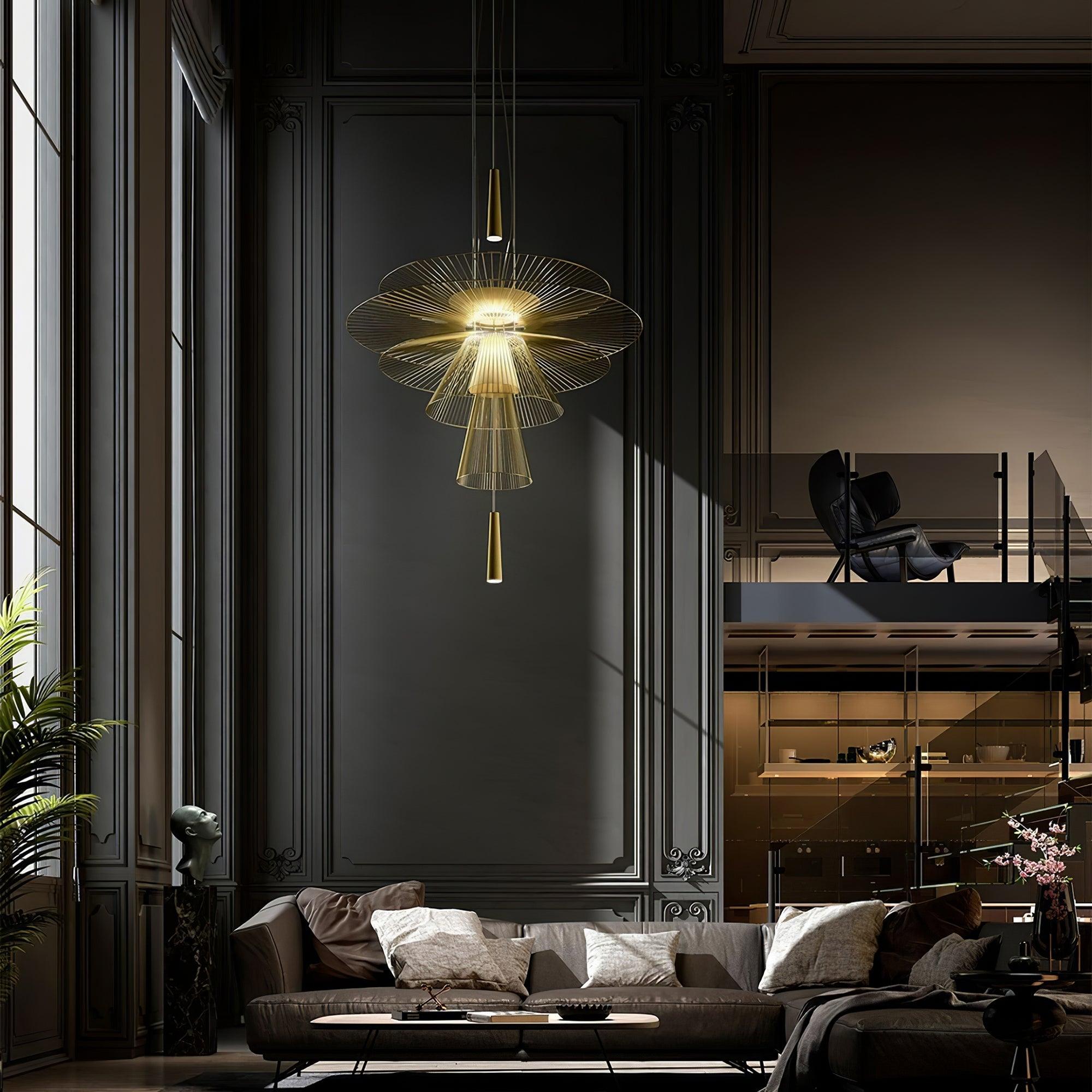 Astra Chandelier Métal Audacieux Moderne - Neutralighting