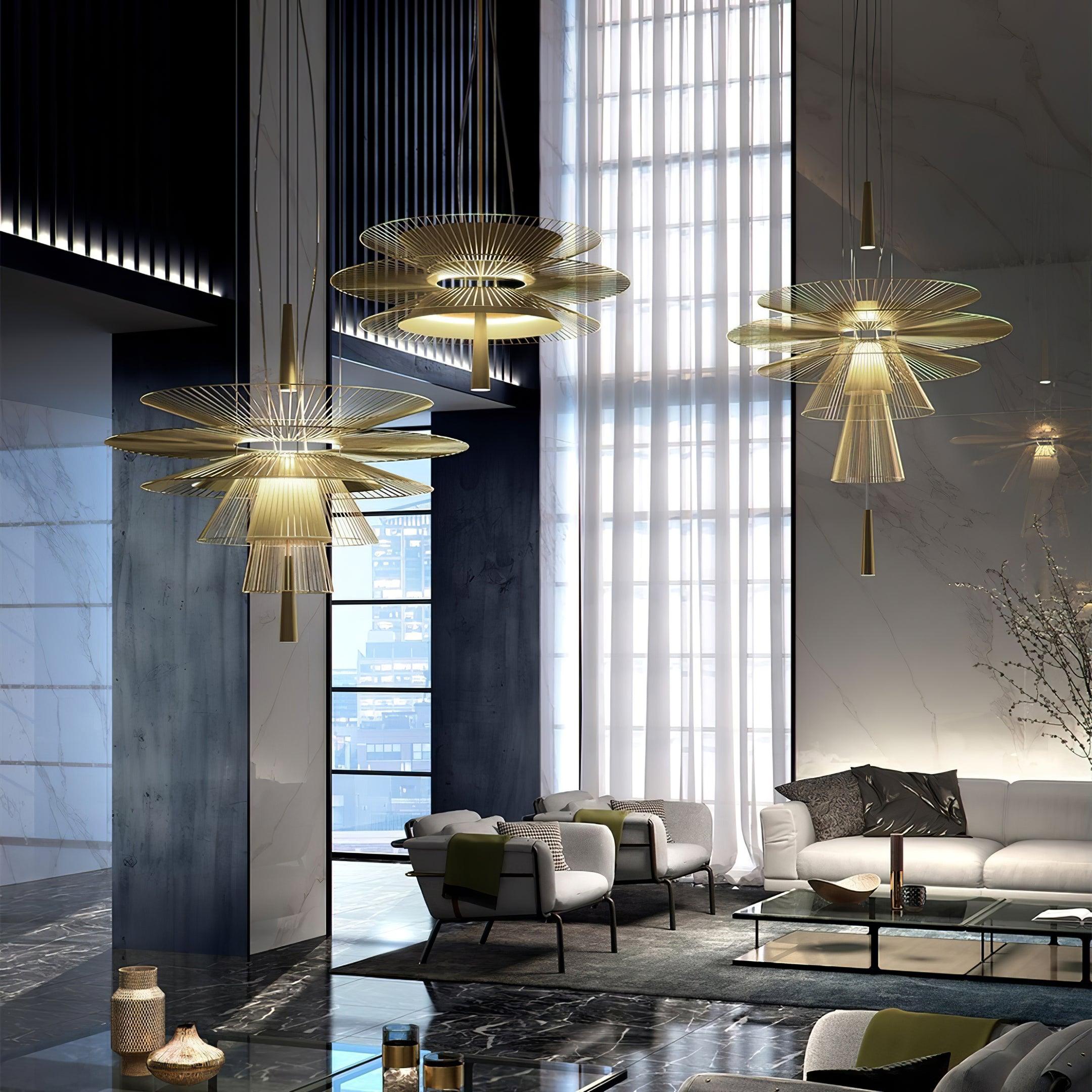 Astra Chandelier Métal Audacieux Moderne - Neutralighting