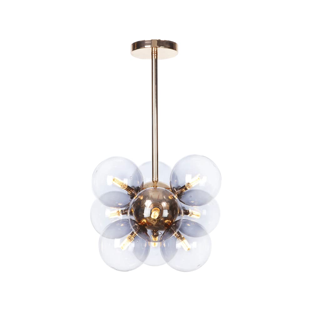 Valentina Minimalisme Rond Suspension Métal/Verre Chambre à coucher - Neutralighting