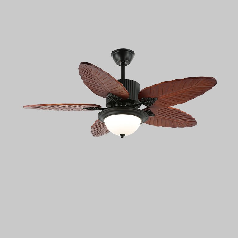 Ventilateur de Plafond Alistair Pales Bois, illustrant différentes options de taille (ex: 42 pouces)