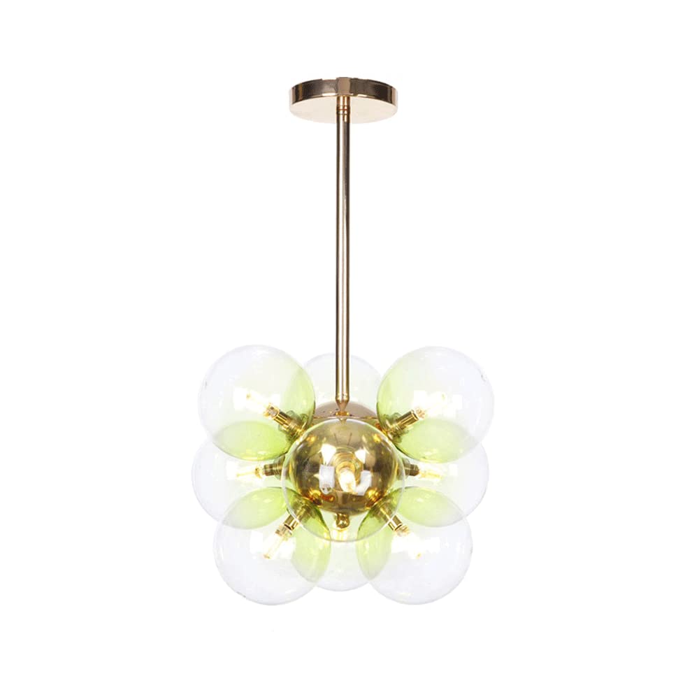 Valentina Minimalisme Rond Suspension Métal/Verre Chambre à coucher - Neutralighting