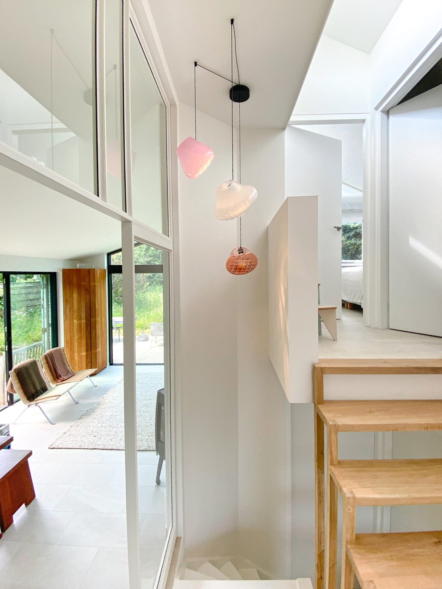 Callie Suspension en Verre Moderne - Neutralighting