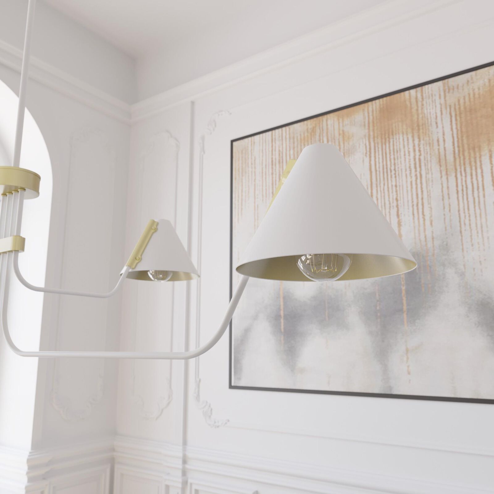Cucarara Chandelier Métal Noir Industriel Vintage Isle - Neutralighting