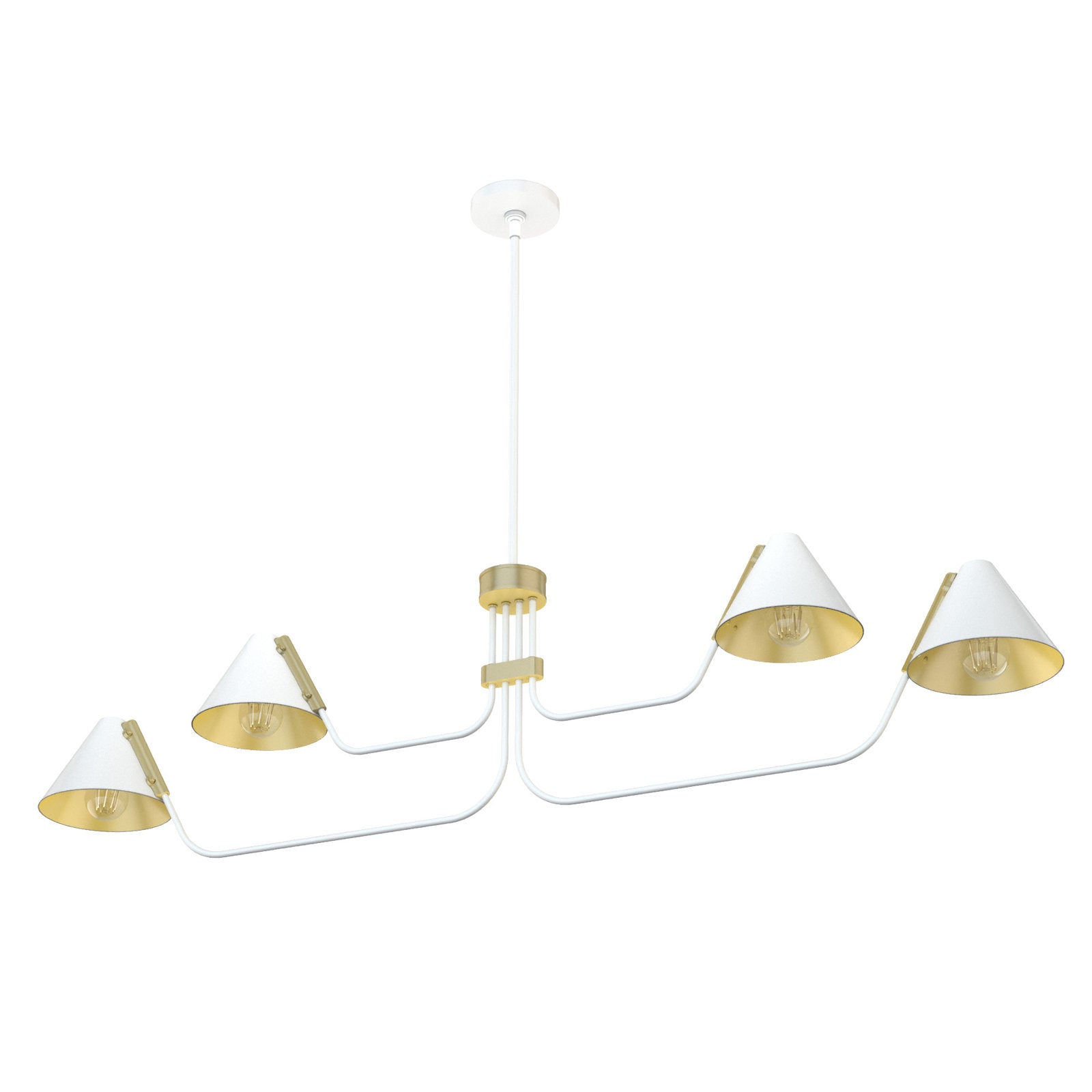 Cucarara Chandelier Métal Noir Industriel Vintage Isle - Neutralighting