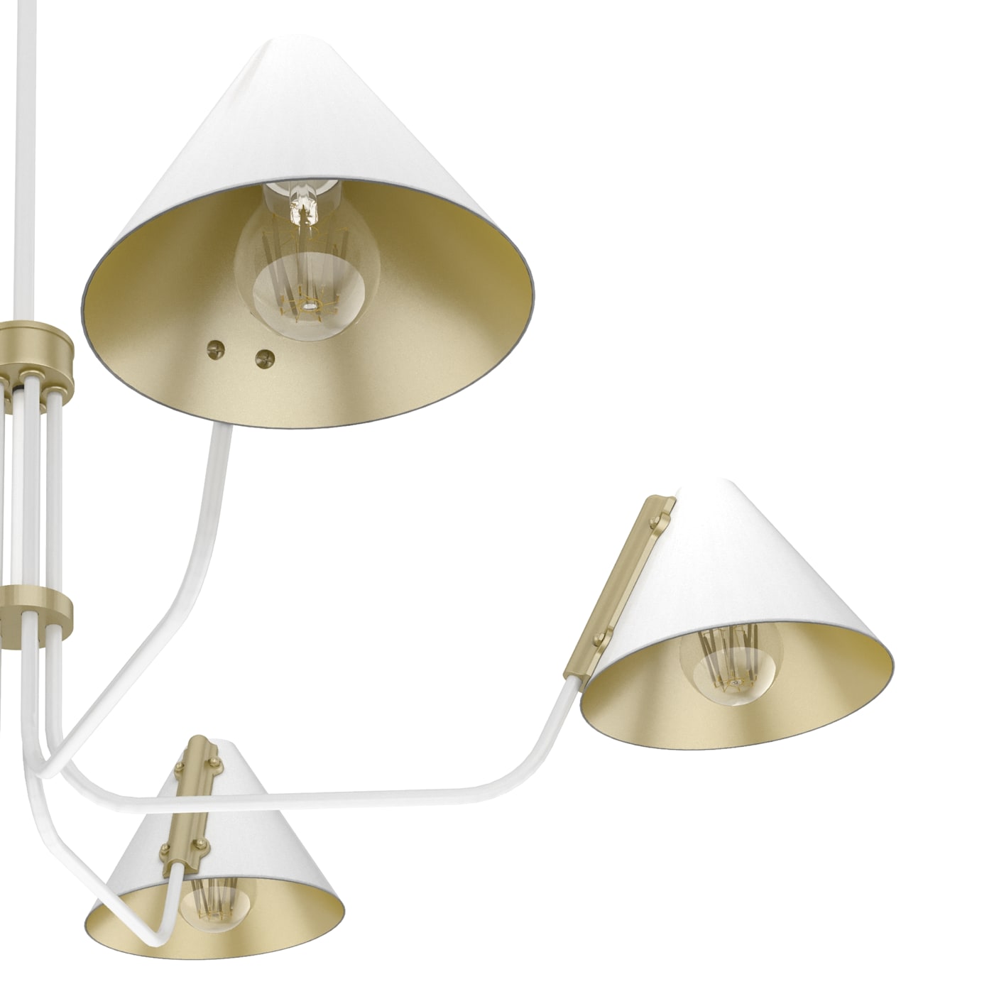 Cucarara Chandelier Métal Noir Industriel Vintage Isle - Neutralighting