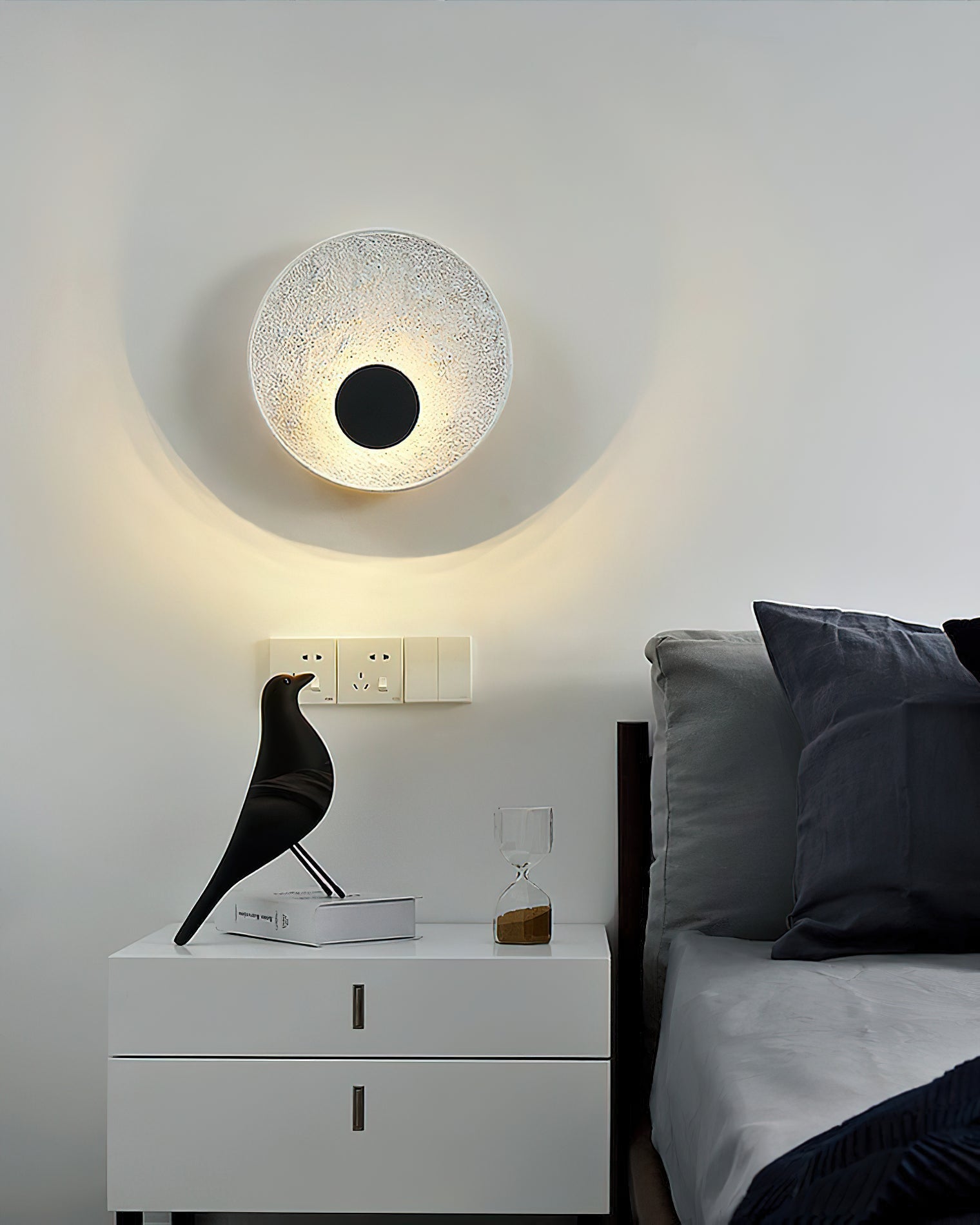 Vosolir Applique Murale Résine Art Minimaliste Moderne - Neutralighting