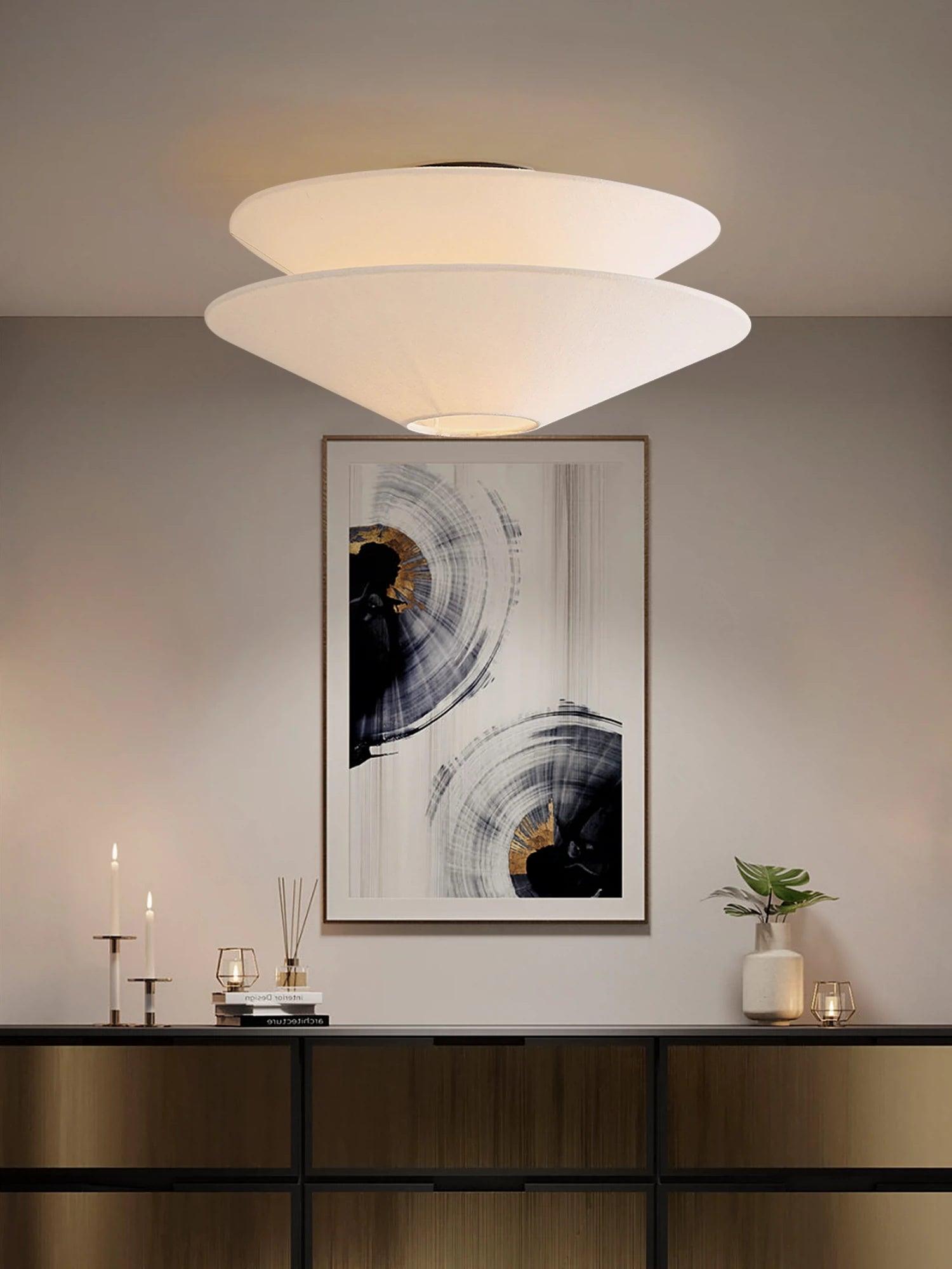 Eon Plafonnier encastré en tissu Nordic Art - Neutralighting