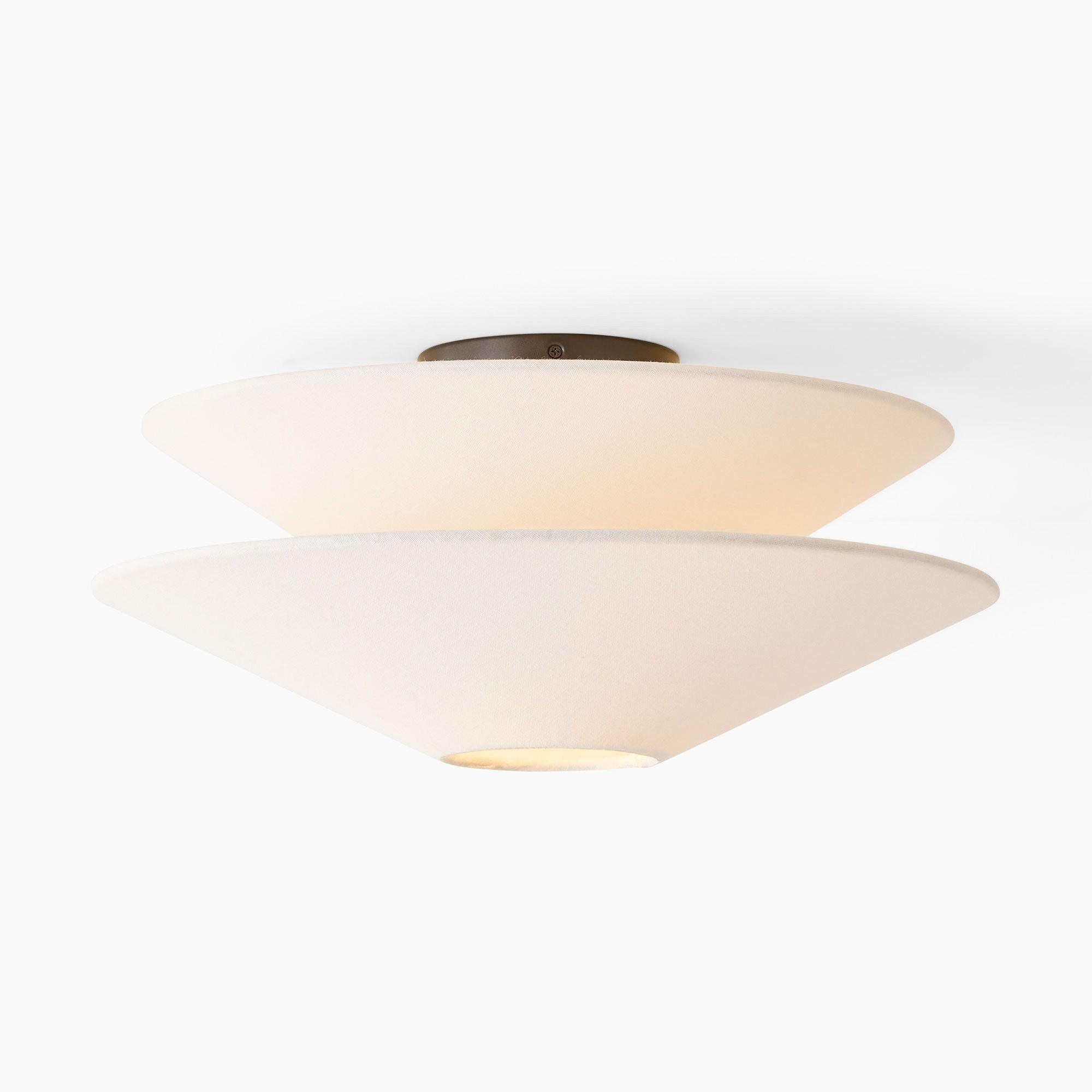Eon Plafonnier encastré en tissu Nordic Art - Neutralighting