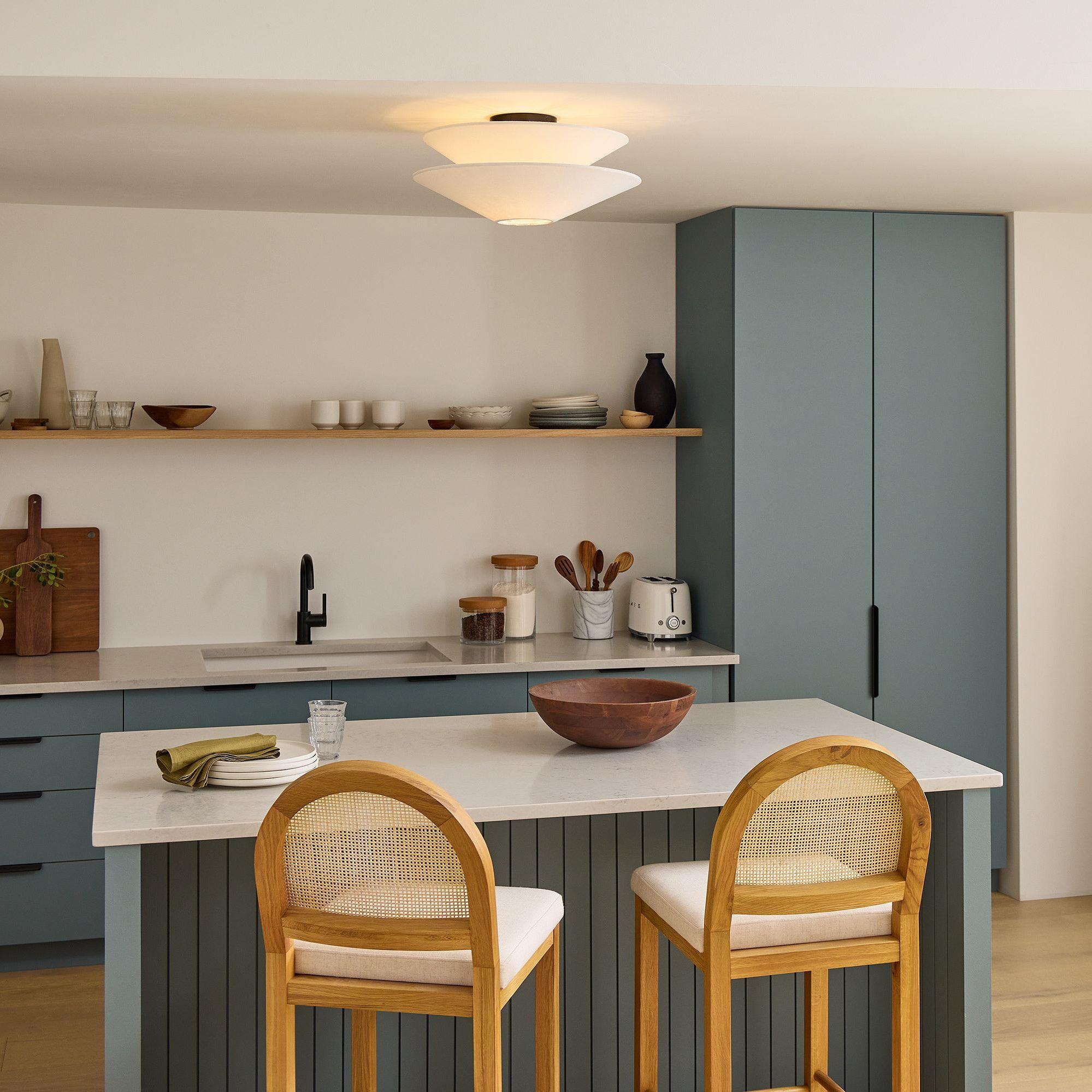 Eon Plafonnier encastré en tissu Nordic Art - Neutralighting